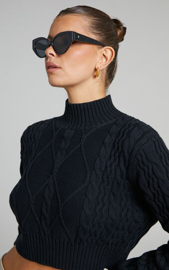Peta and Jain - Libertine Sunglasses in Black