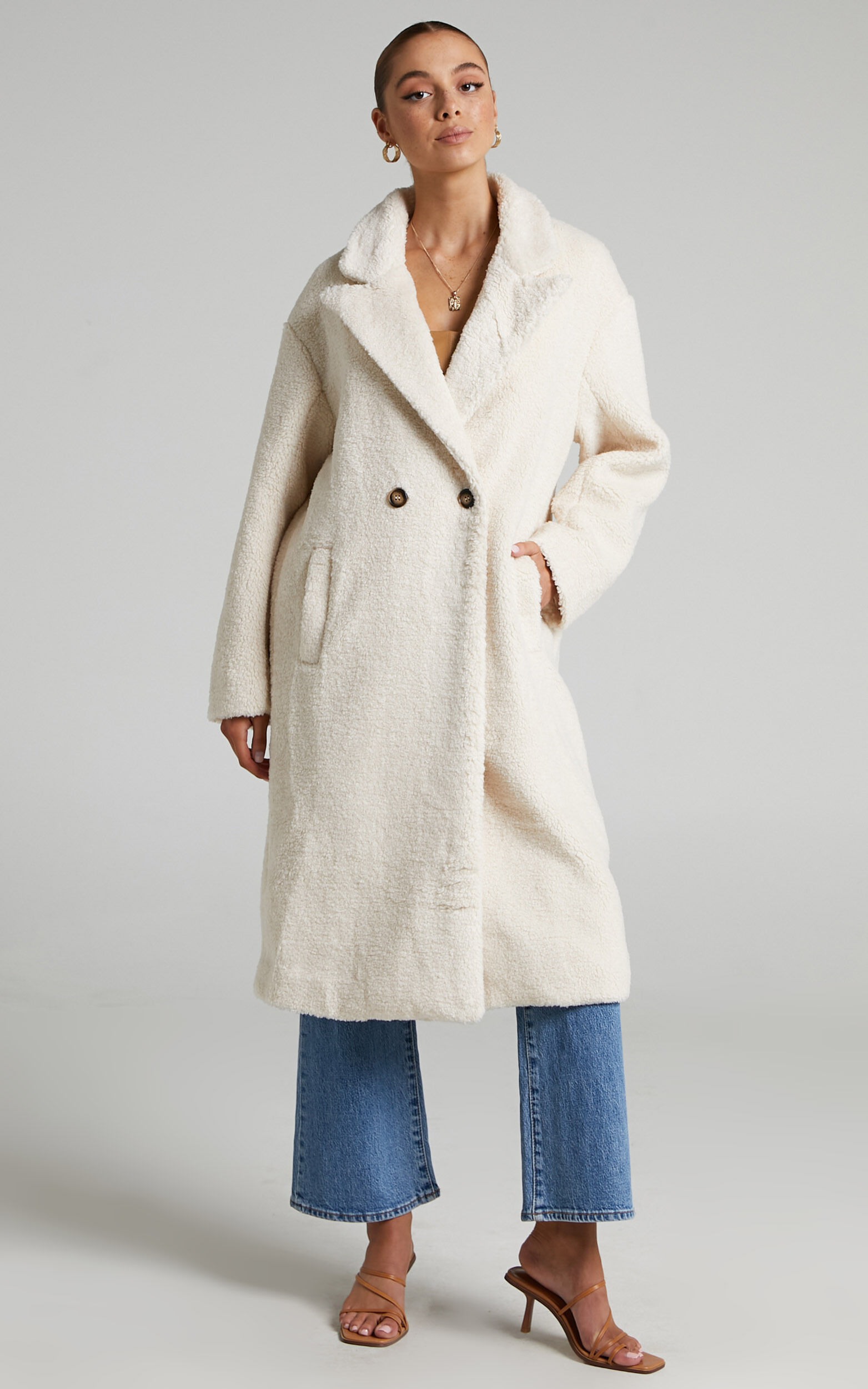Beige M NoName Puffer jacket WOMEN FASHION Coats Combined discount 94% 