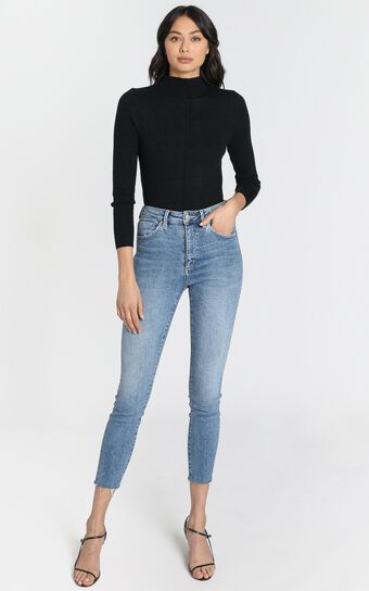 Neuw - Marilyn Skinny Jeans in Broken Blue