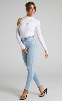 SNDYS - Bianca Knit Top in White