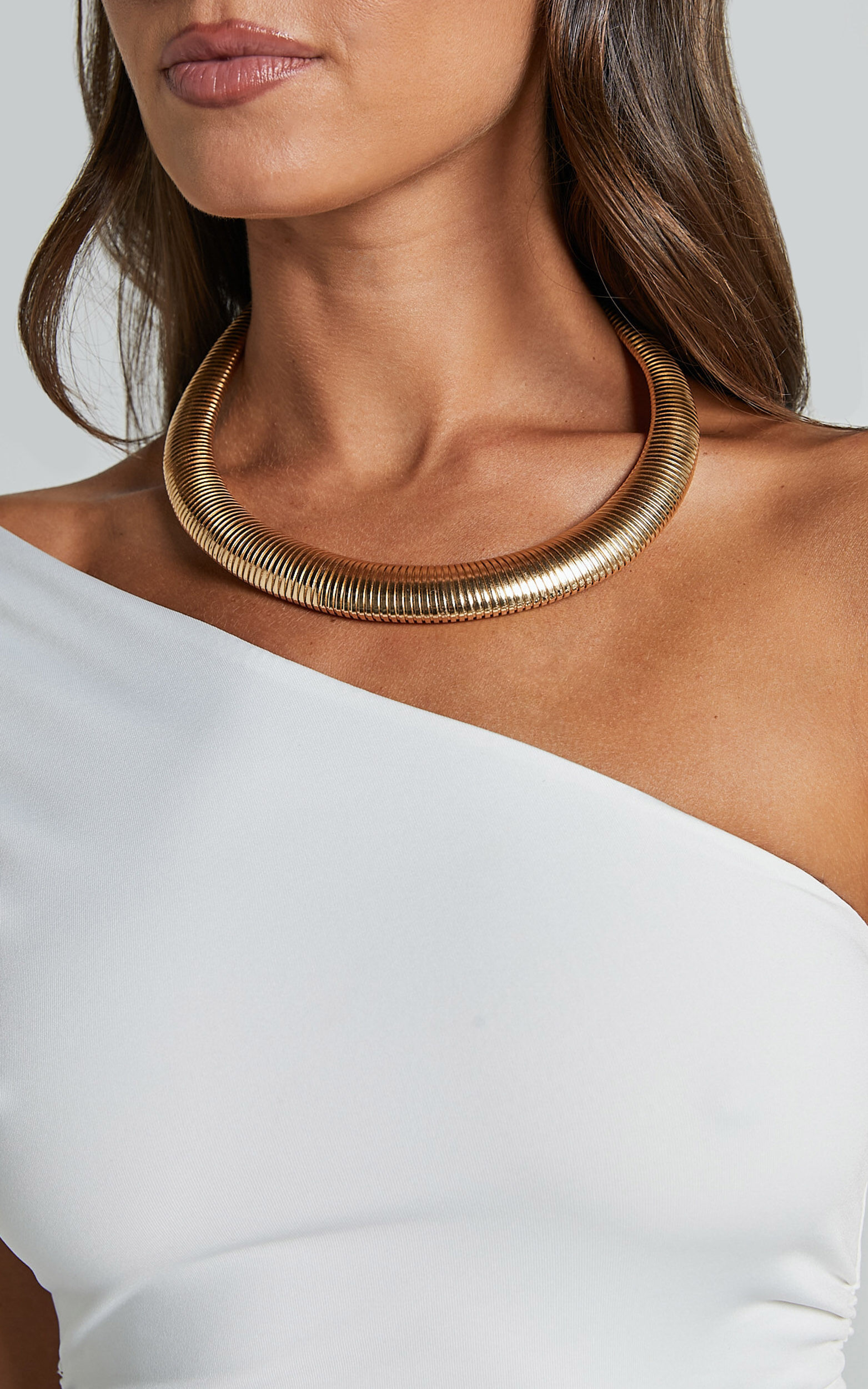 Arin Chunky Necklace in Gold - NoSize, GLD1