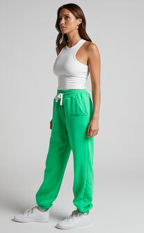 The Hunger Project x Showpo Mid Waisted  Sweatpants in Green