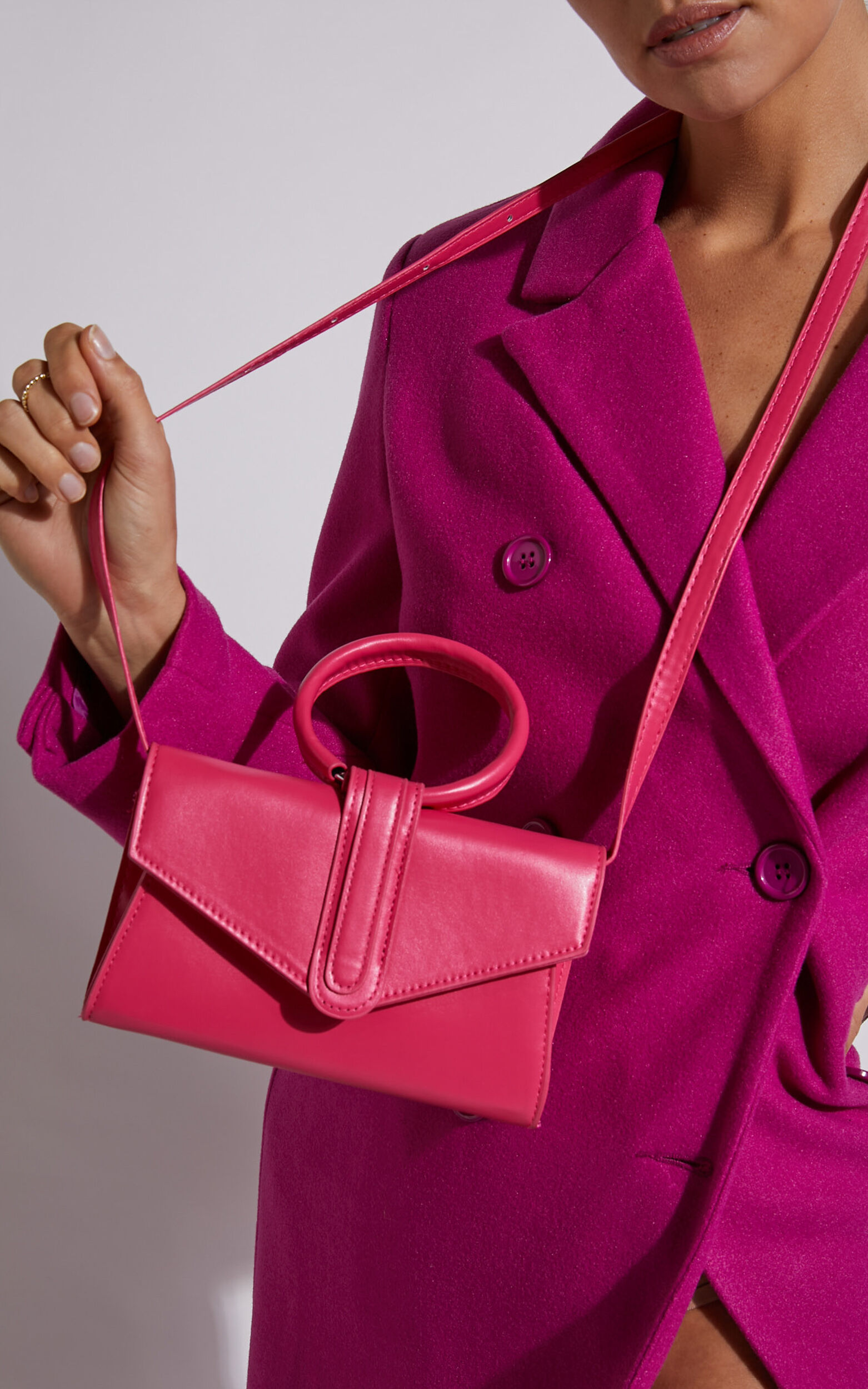 Joanie Crossbody Bag in Pink - NoSize, PNK1, super-hi-res image number null