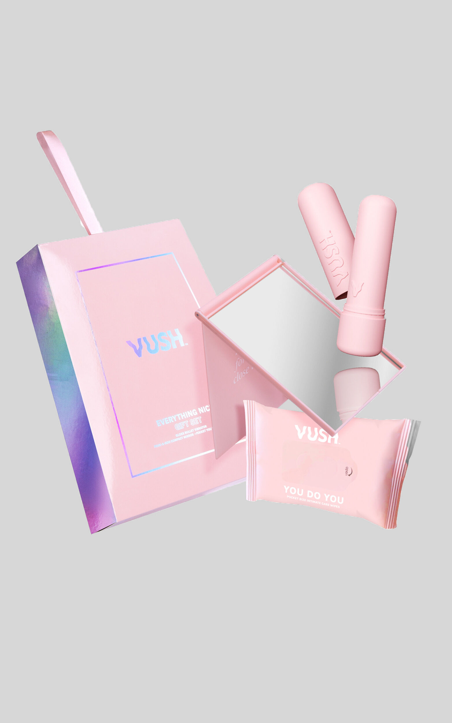 VUSH - EVERYTHING NICE GIFT SET in Baby Pink - NoSize, PNK1, super-hi-res image number null