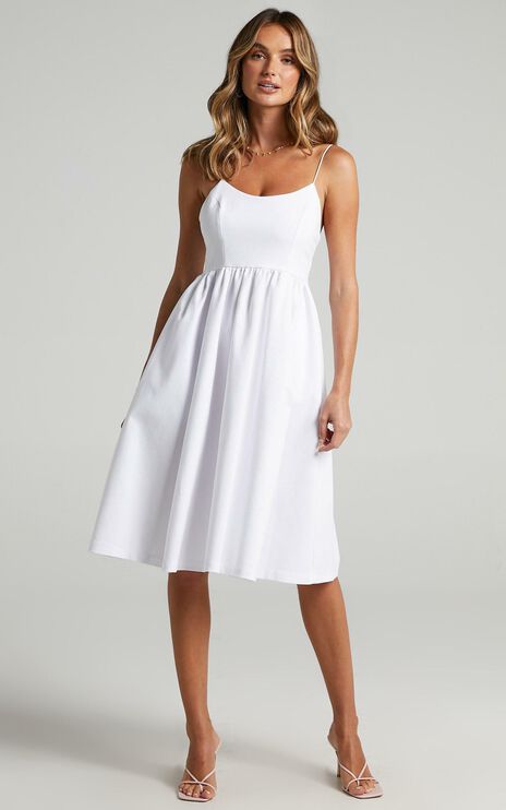 White Midi Dresses | Shop White Midi Dresses Online | Showpo