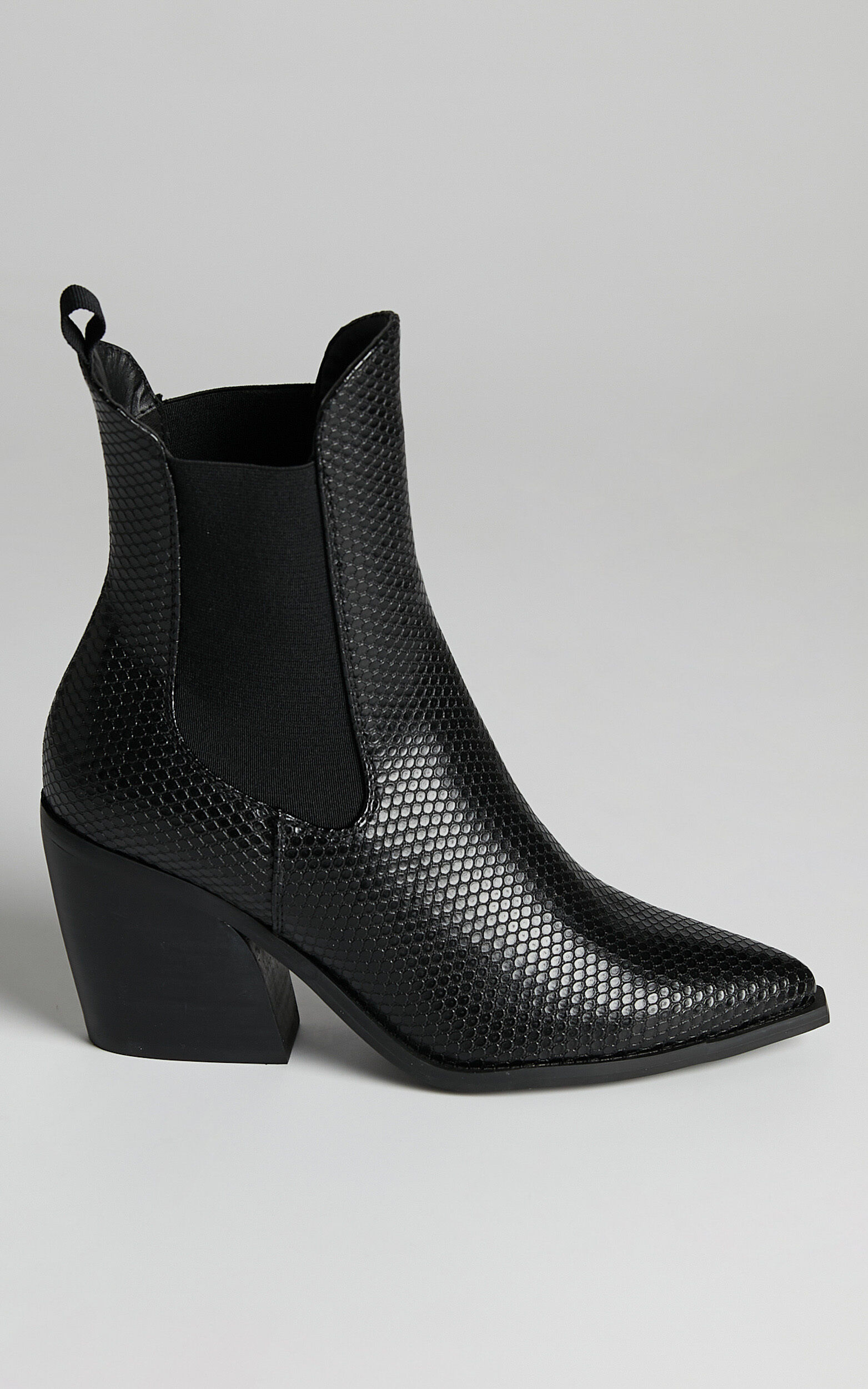 Therapy - Josette Boots in Black Snake - 05, BLK1, super-hi-res image number null