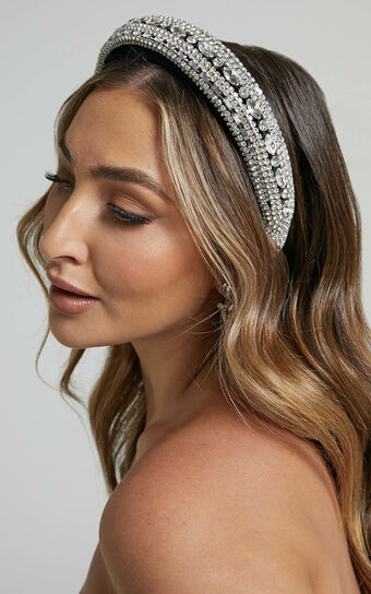 Sumi Headband in Silver