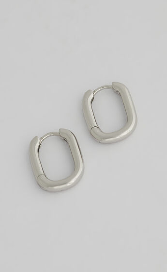 Luv AJ - The Chain Link Huggies in Silver