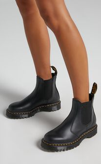 Dr. Martens - 2976 Bex Chelsea Boot in Black Smooth