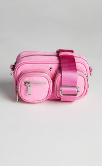 Peta And Jain - Lala Bag in Pink nylon