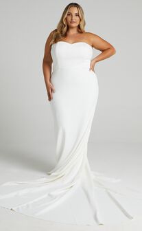Vows For Life Gown in White