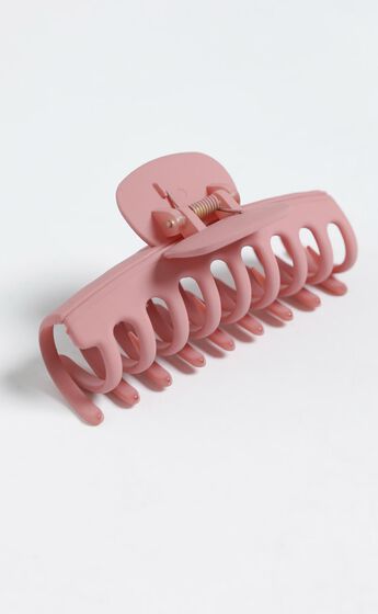 Bring It Back Hair Clip in Pink
