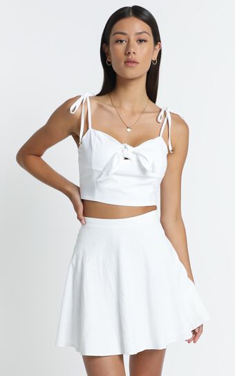 Pei Skirt in White