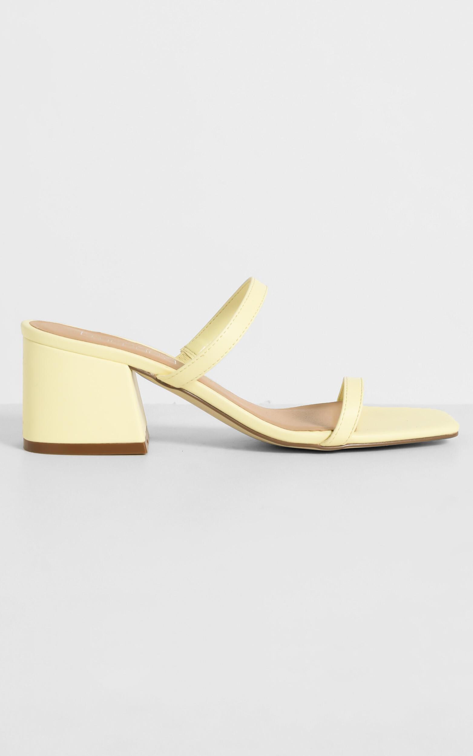 Therapy - Goldie Heels in Pastel Yellow - 5, YEL4