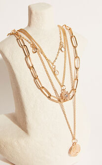Susie Multipack Necklace in Gold