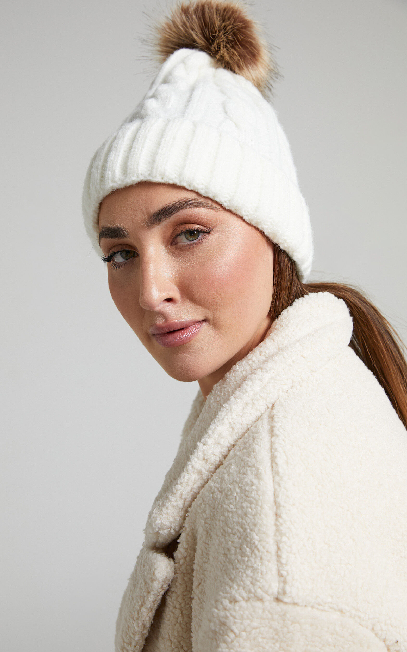 Carolle Beanie in White - NoSize, WHT1, super-hi-res image number null