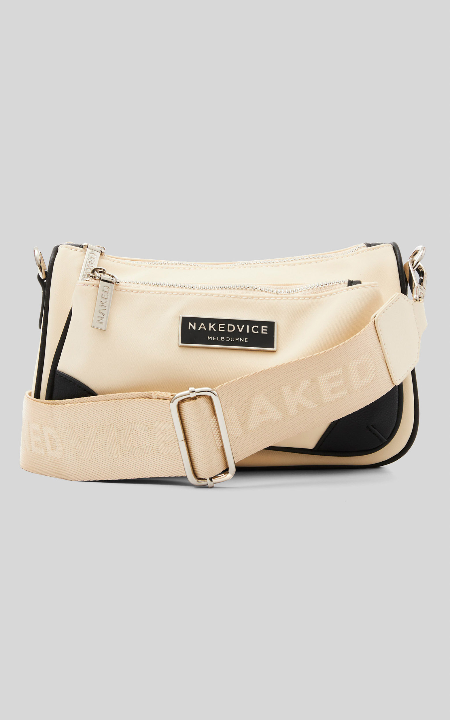 Nakedvice - The Hunter Nylon Bag in Ivory - NoSize, WHT1, hi-res image number null