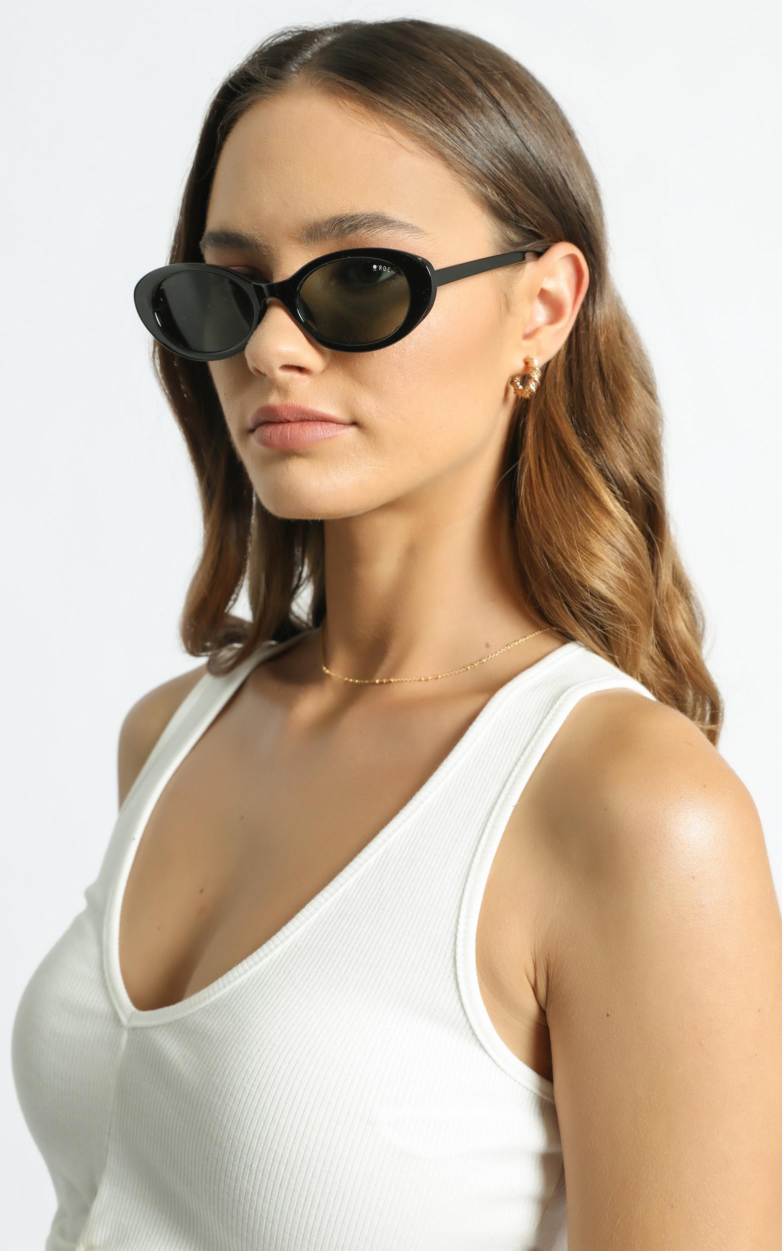 Roc - Flirty Sunglasses in Black, , hi-res image number null