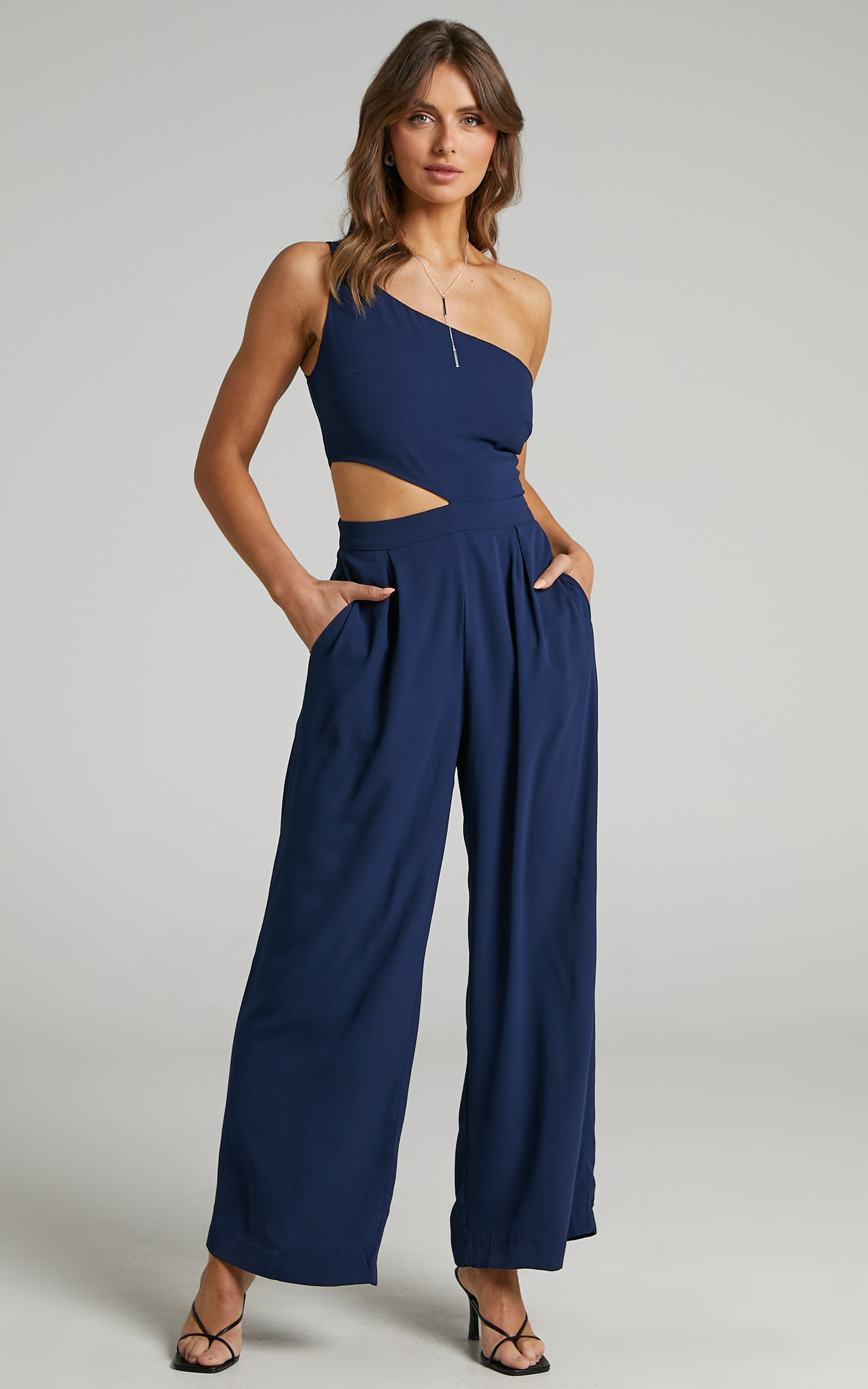 Beautiful Darkness Jumpsuit in Navy - 14, NVY5, hi-res image number null