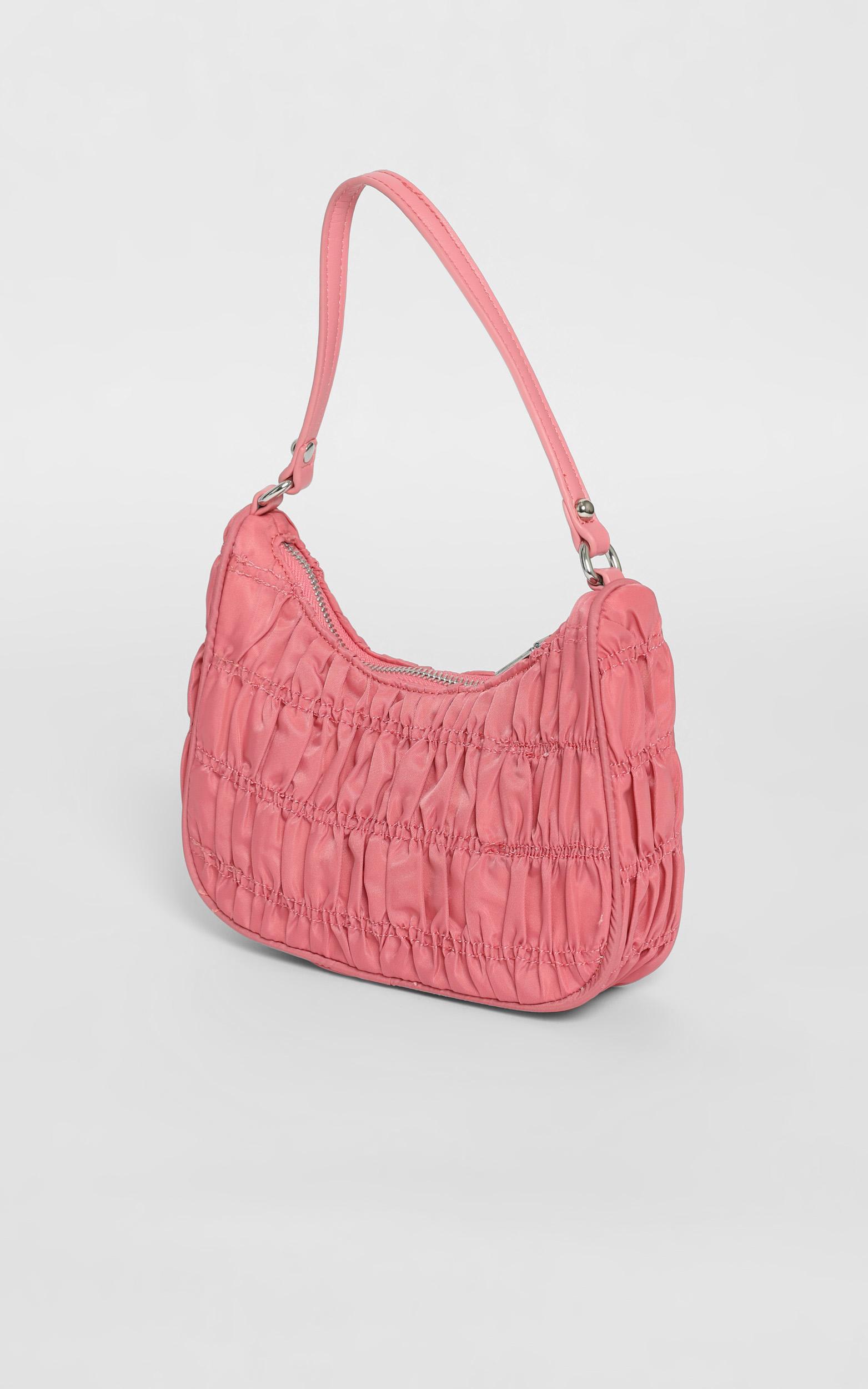 Georgia Mae - The Melrose Bag in Dusty Pink Nylon, , hi-res image number null
