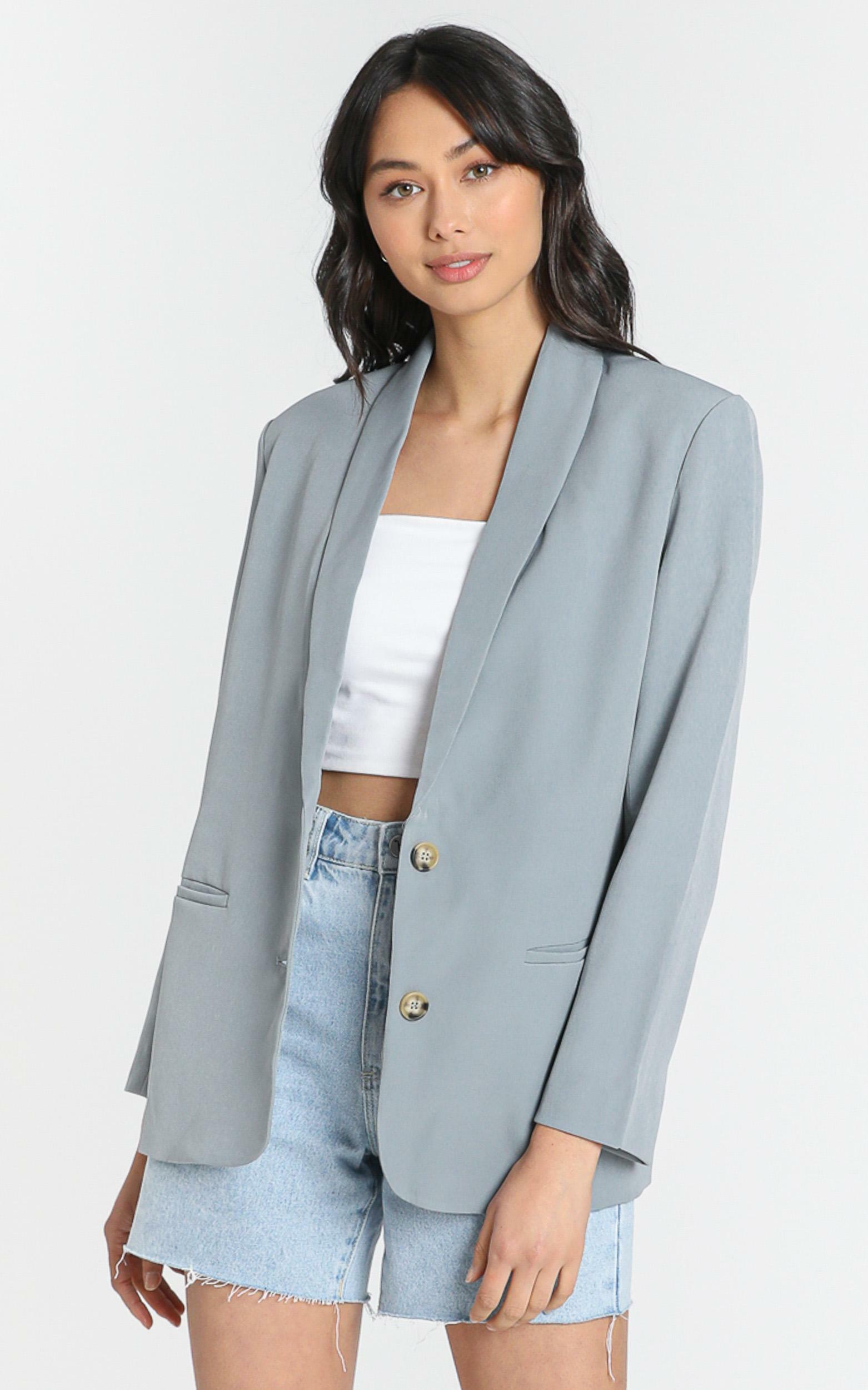Miss Universe Blazer in Slate - 06, GRY2, hi-res image number null