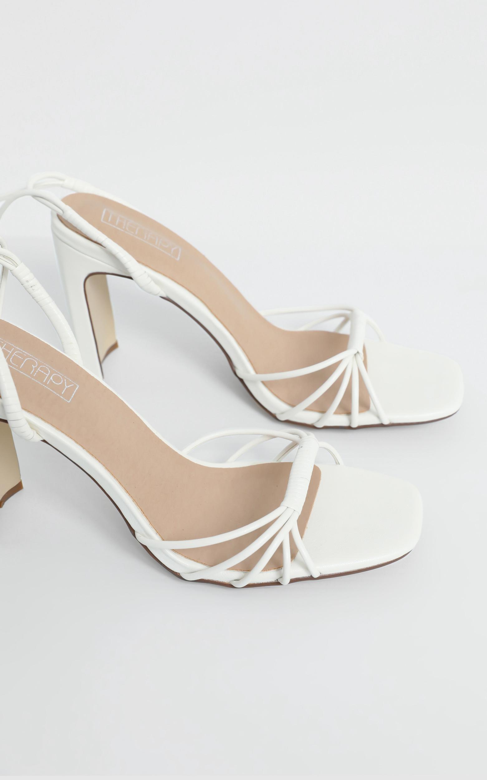 Therapy - Bexley Heels in White - 05, WHT3, hi-res image number null