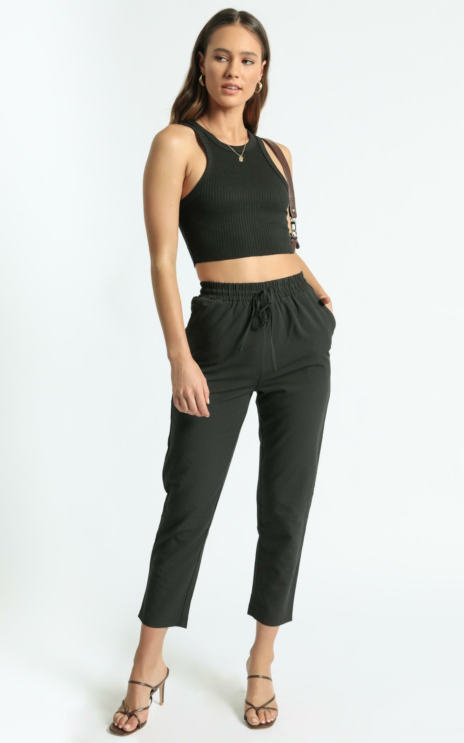 Hennessy Pants in Black - 6 (XS), Black, hi-res image number null