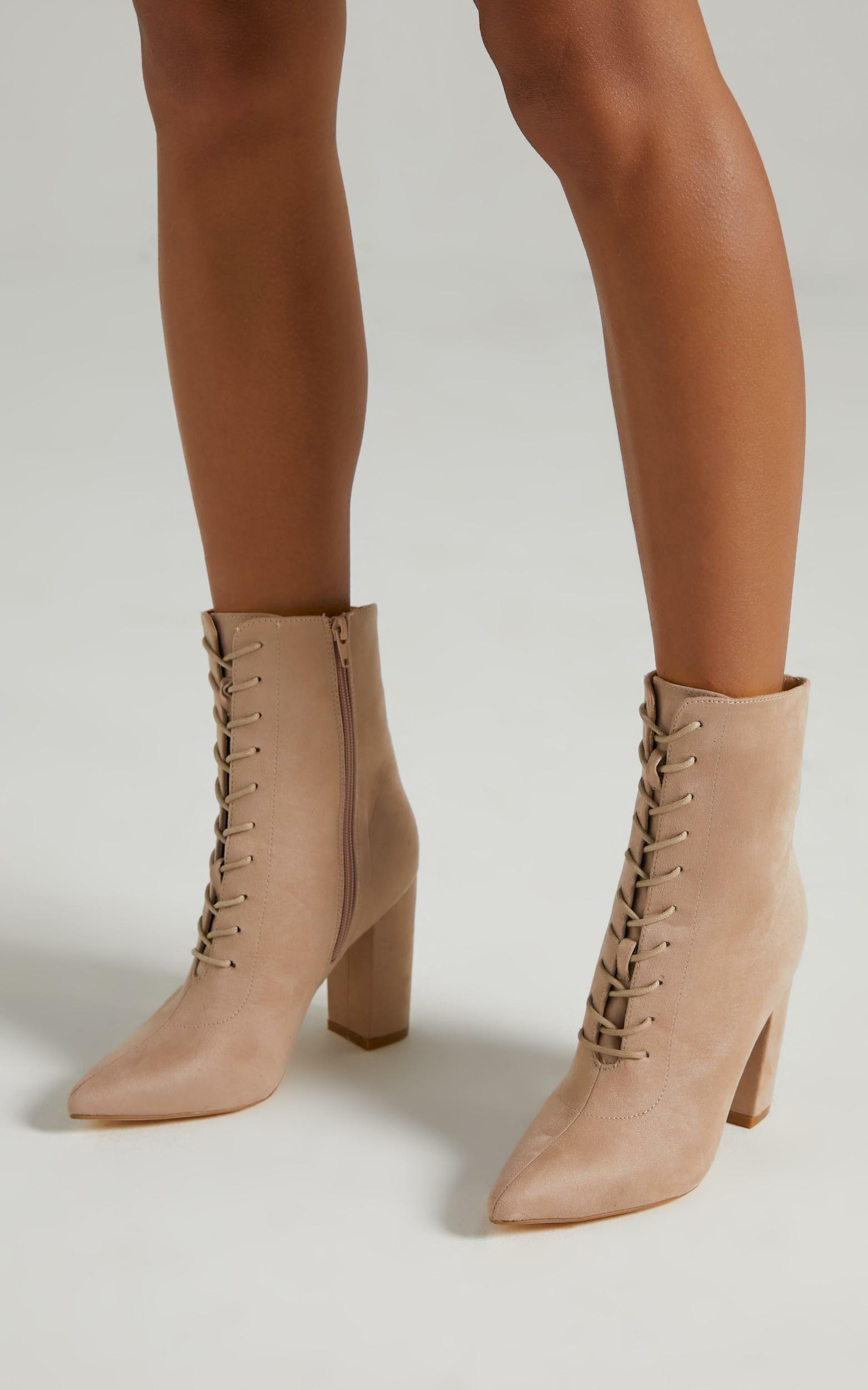 Verali - Danielle Boots in Blush Micro - 05, PNK2, hi-res image number null