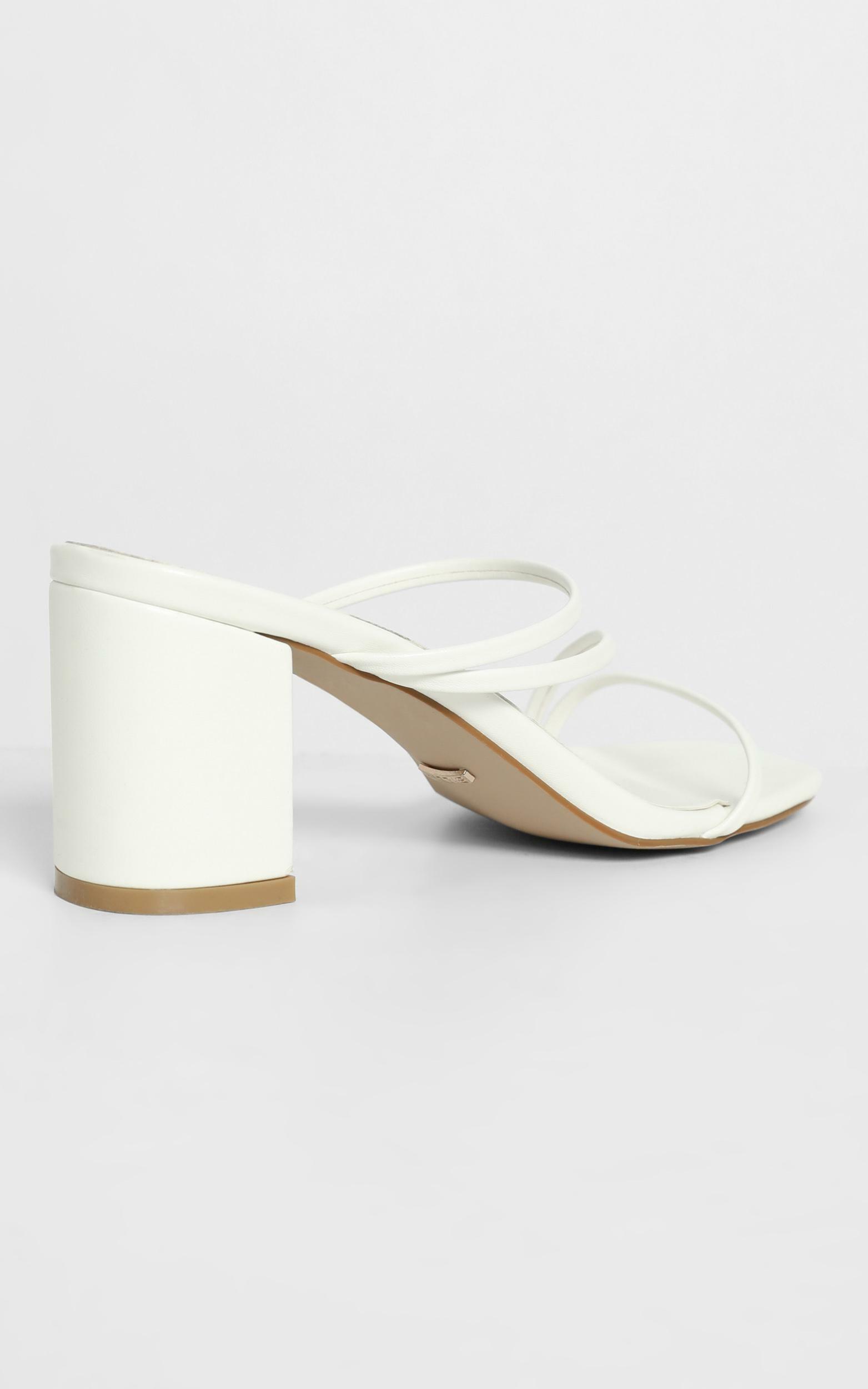 Billini - Yazmin Heels in White | Showpo