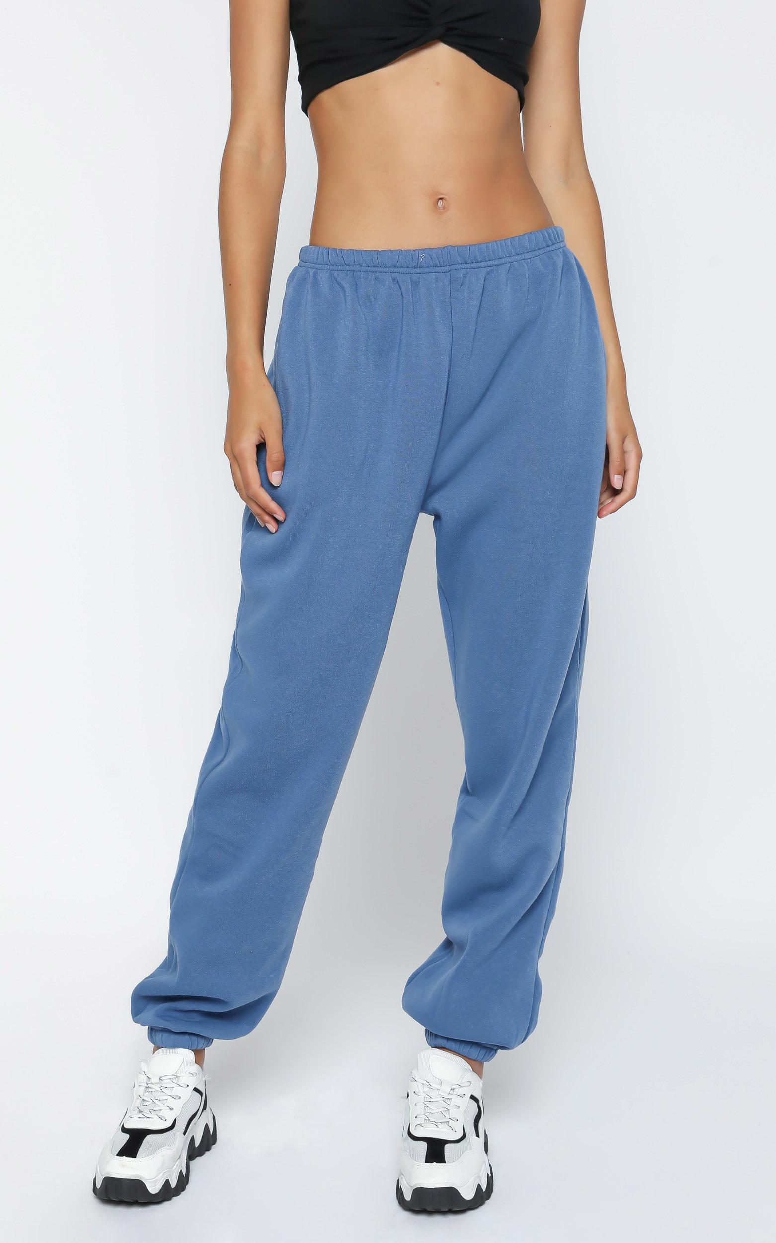 Lioness - Academy Sweatpants in Dusty Blue - 04, BLU1, hi-res image number null