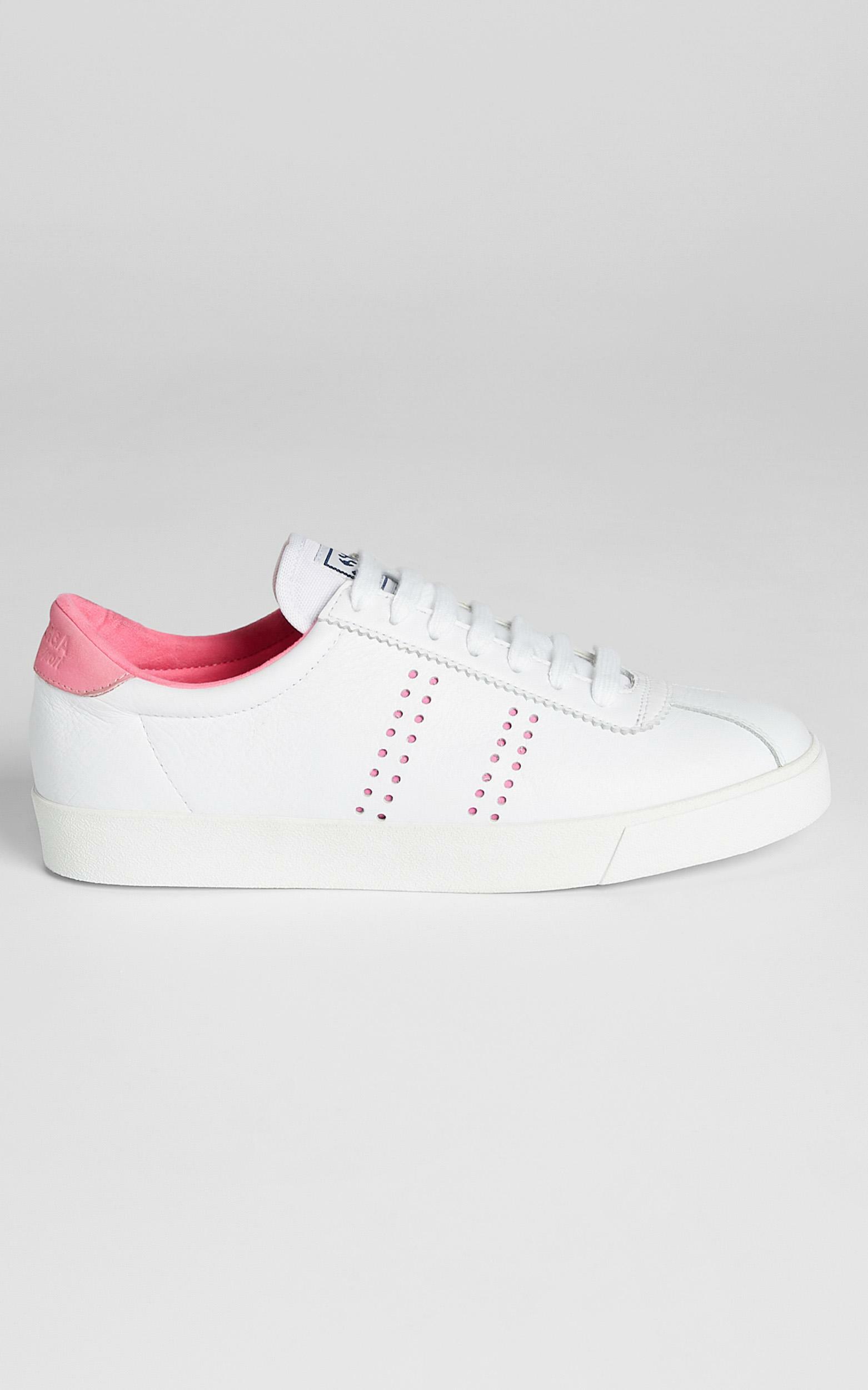 Superga - 2843 Club S Chromapeek Sneakers in A4R White Natural - 05, WHT1, hi-res image number null