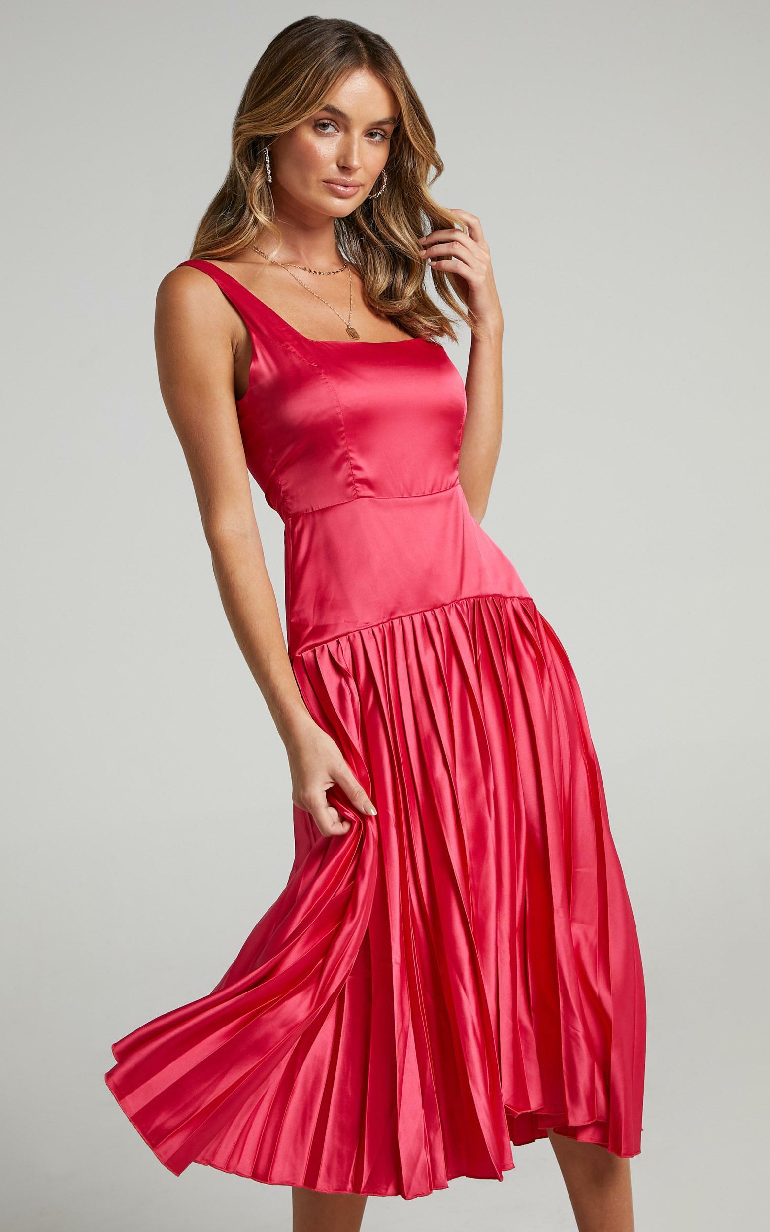 Sassa Dress in Hot Pink - 06, PNK2, hi-res image number null