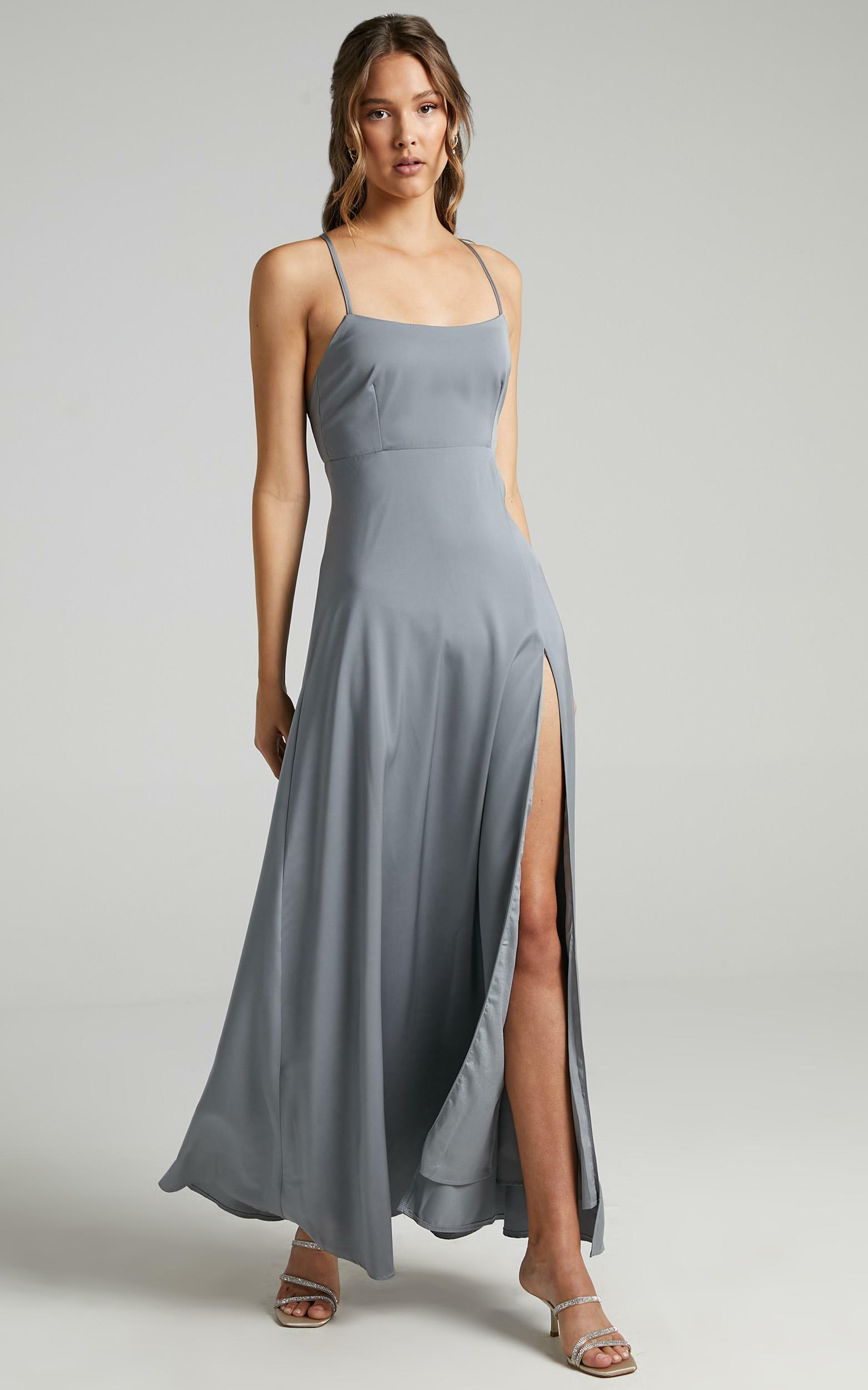 Will It Be Us Dress in Dusty Blue - 20, BLU2, hi-res image number null