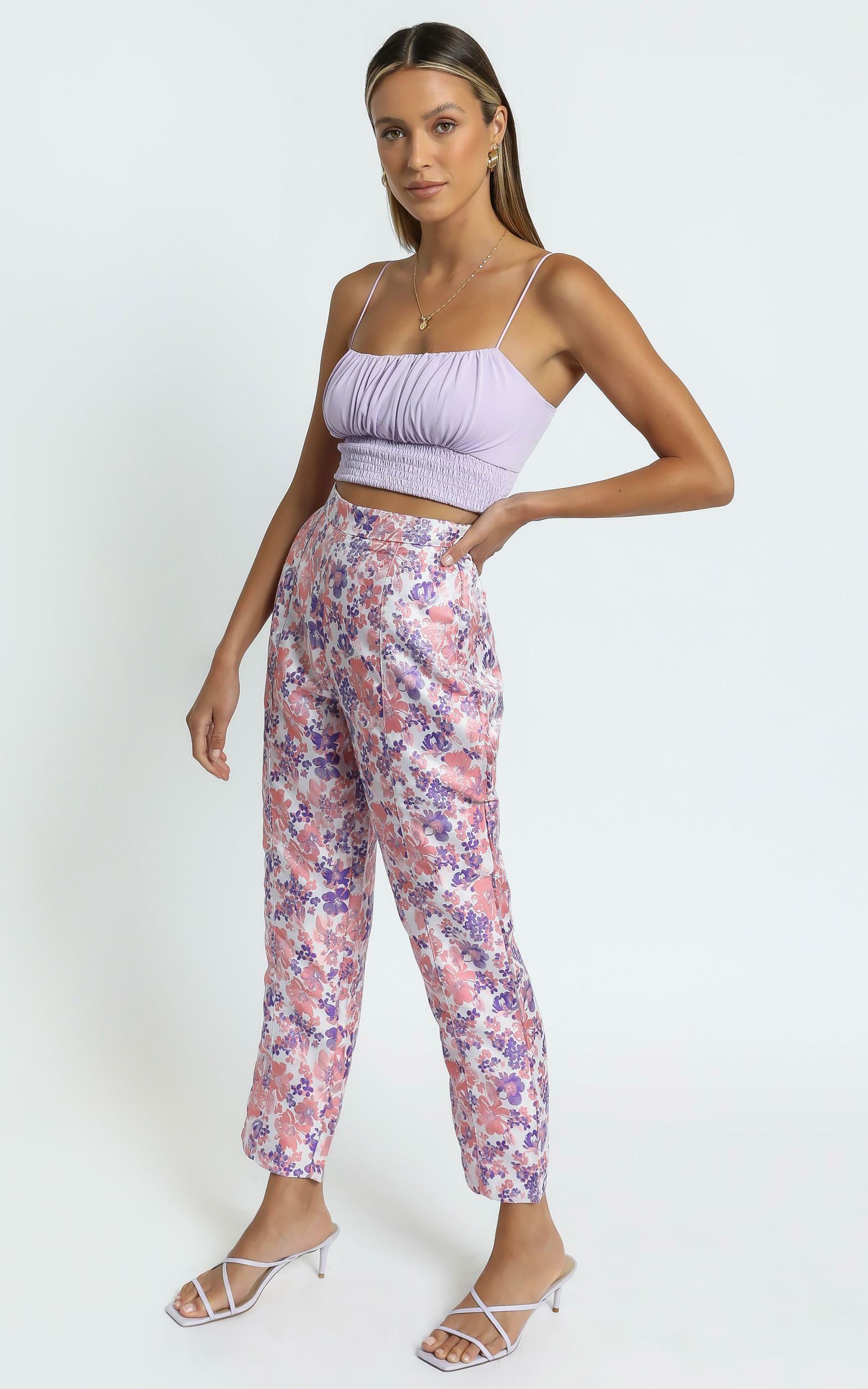 Rainey Pants in Multi Floral - 06, MLT1, hi-res image number null
