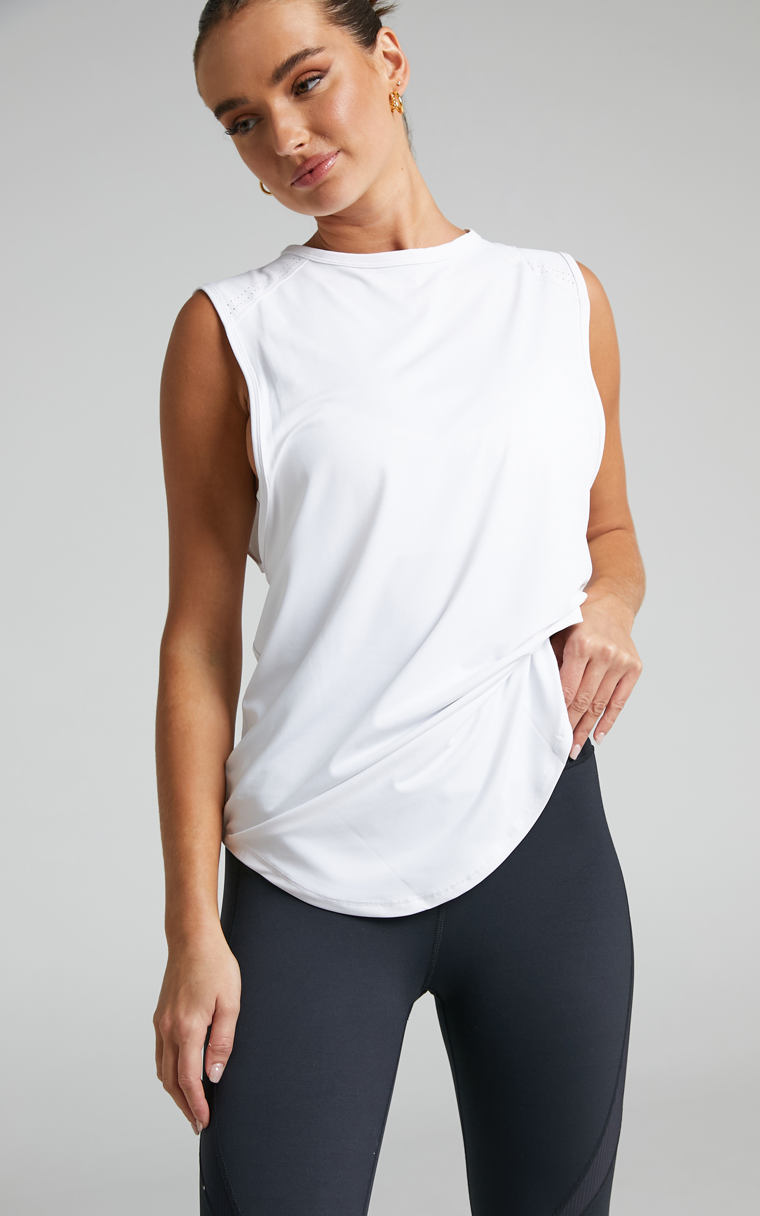 Lilybod - Zady Top in White - M, WHT1, hi-res image number null