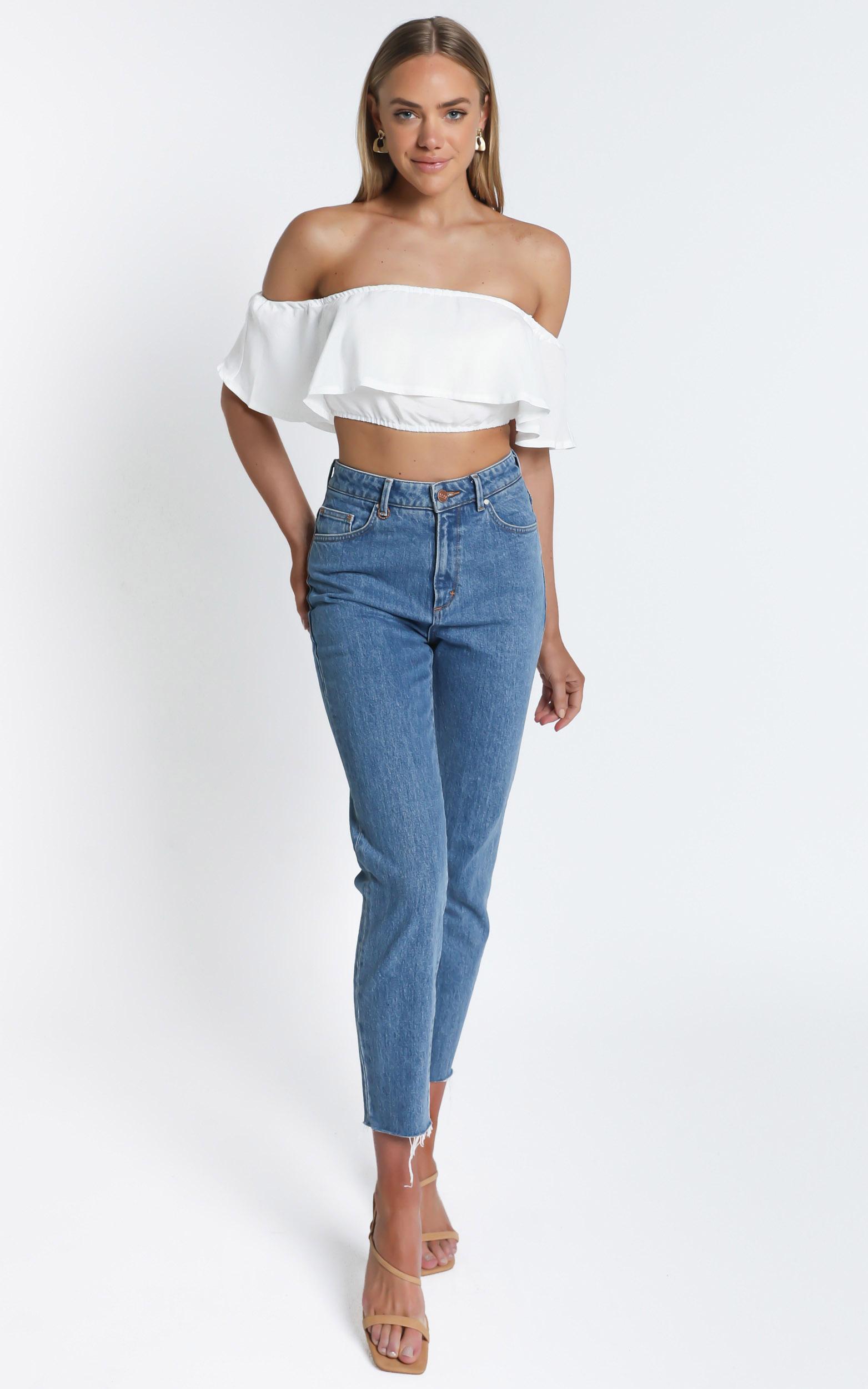 Favourite Thing Crop Top in White - 06, WHT2, hi-res image number null