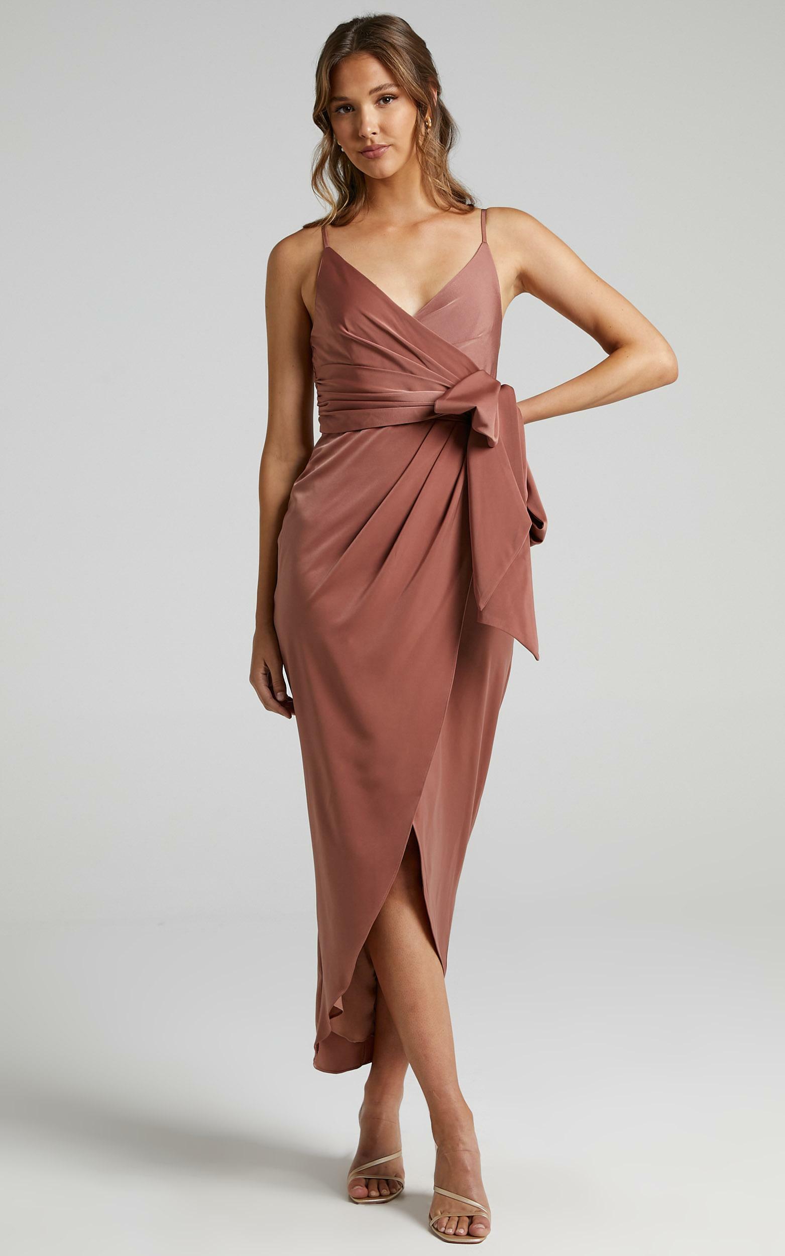 How Will I Know Dress in Dusty Rose - 14, PNK1, hi-res image number null