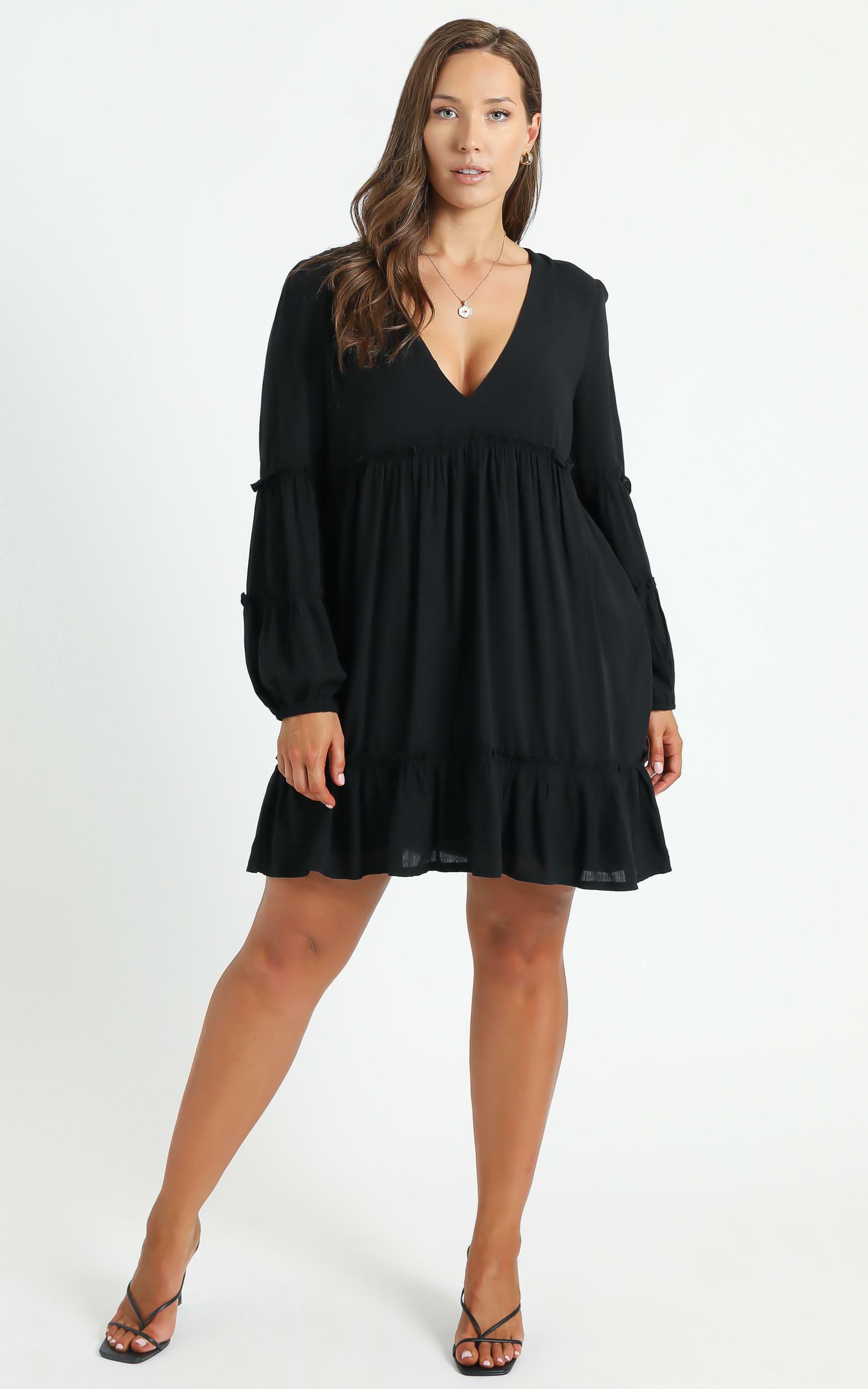 Summer Soul Dress in Black - 20, BLK1, hi-res image number null