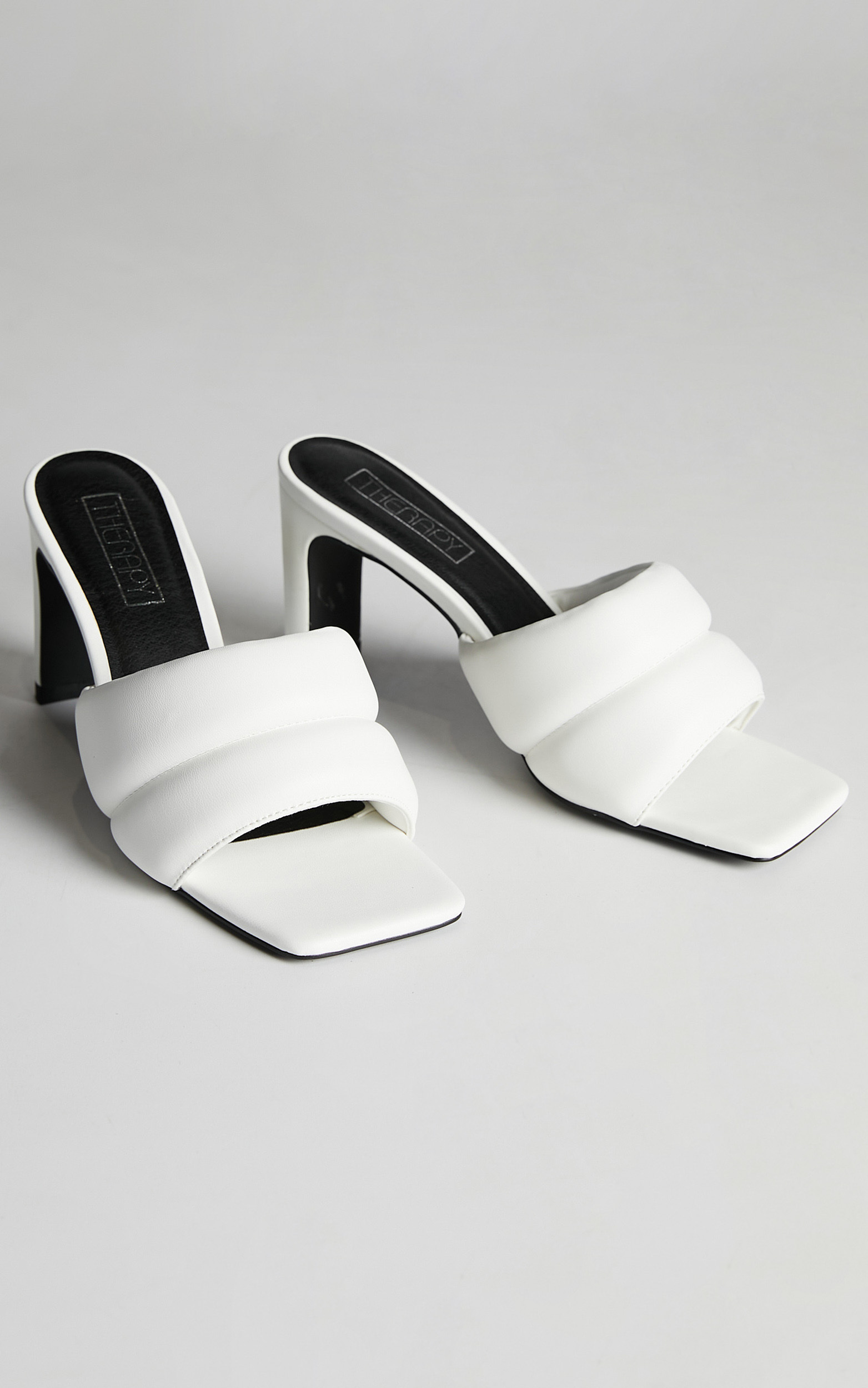 Therapy - Cat Heels in White - 05, WHT2, hi-res image number null