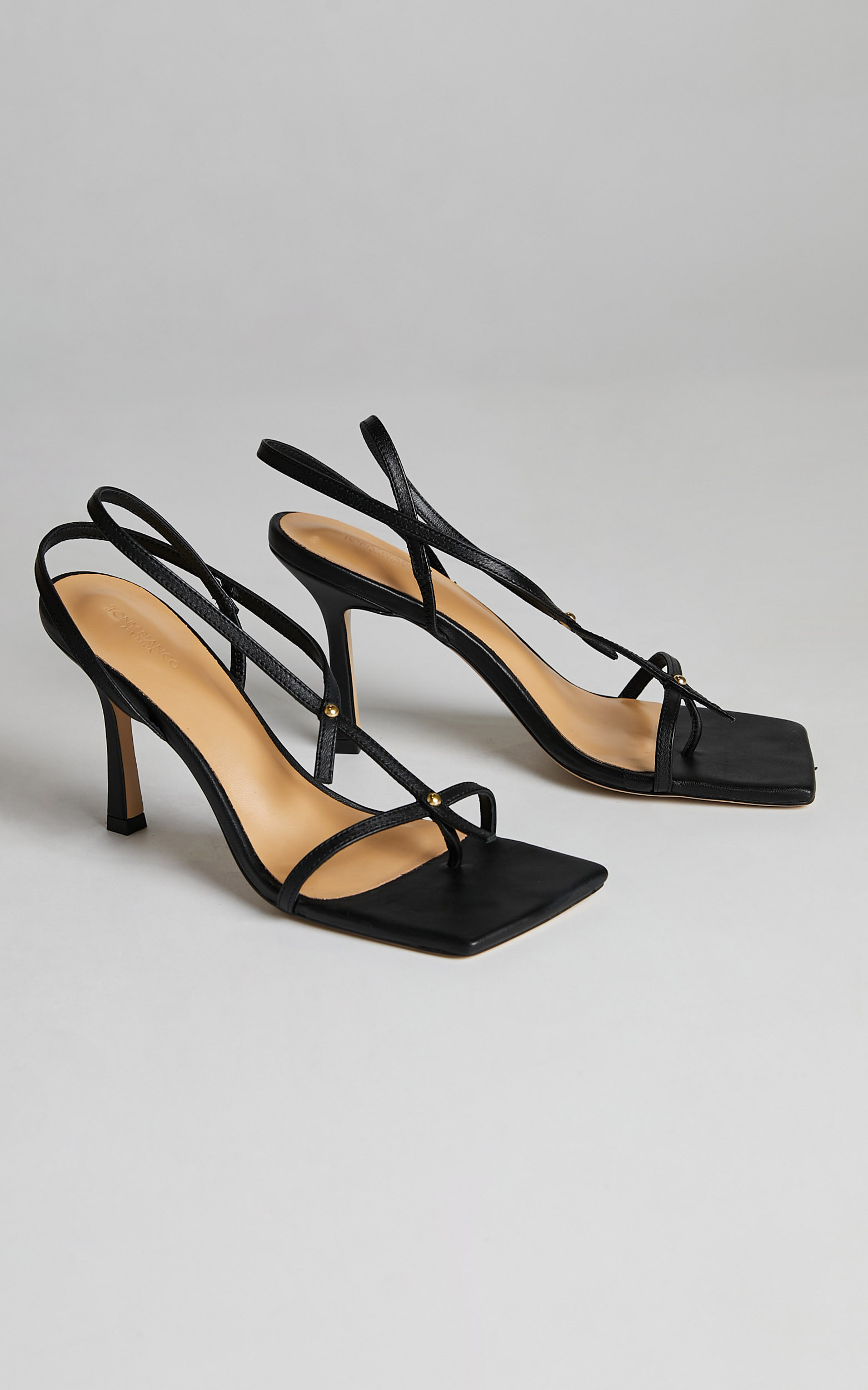 TONY BIANCO - LILLY Heels in BLACK NAPPA - 05, BLK1, hi-res image number null