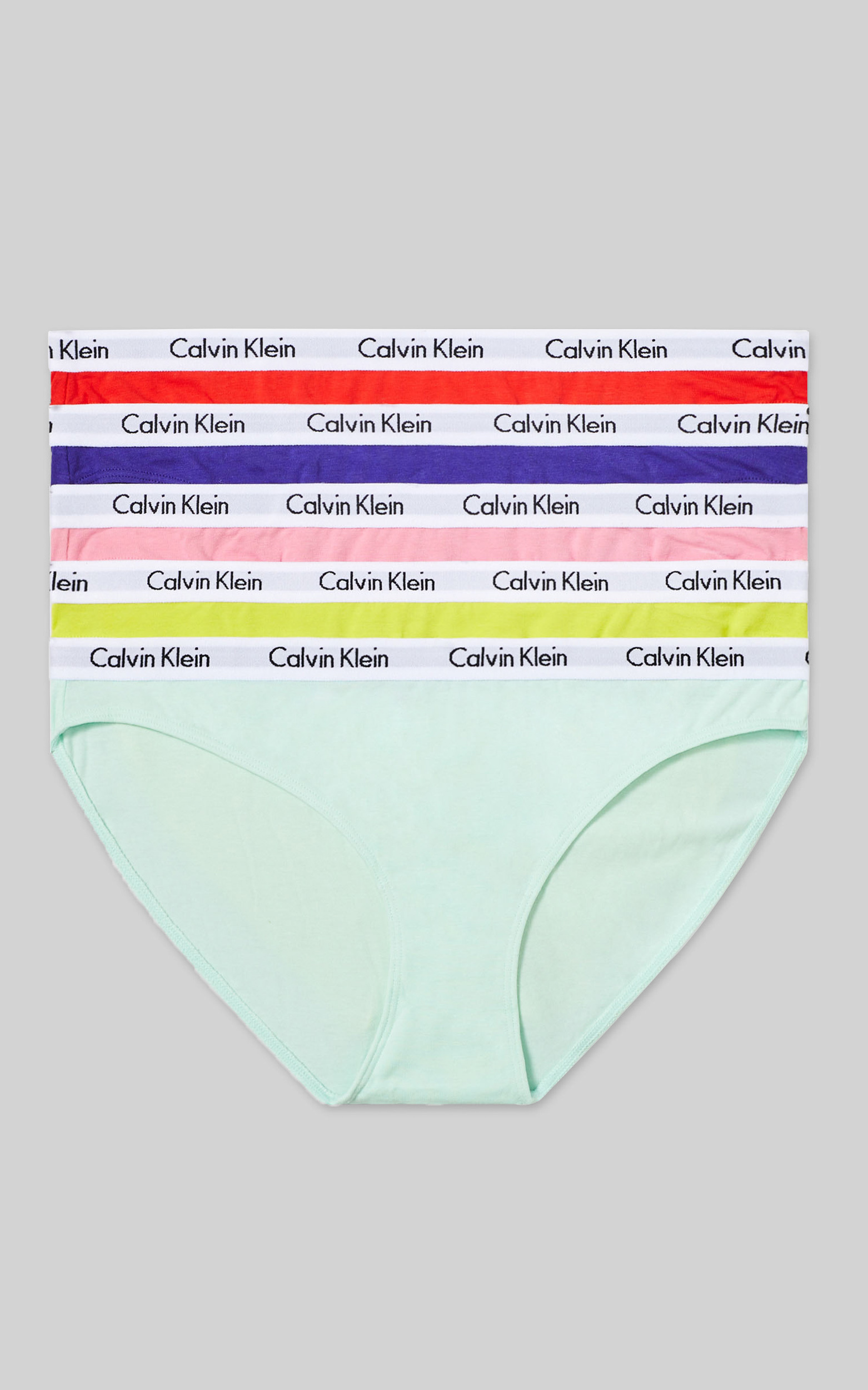 Calvin Klein - Pride Carousel Bikini 5 pack in Multi Pack - L, MLT1, hi-res image number null