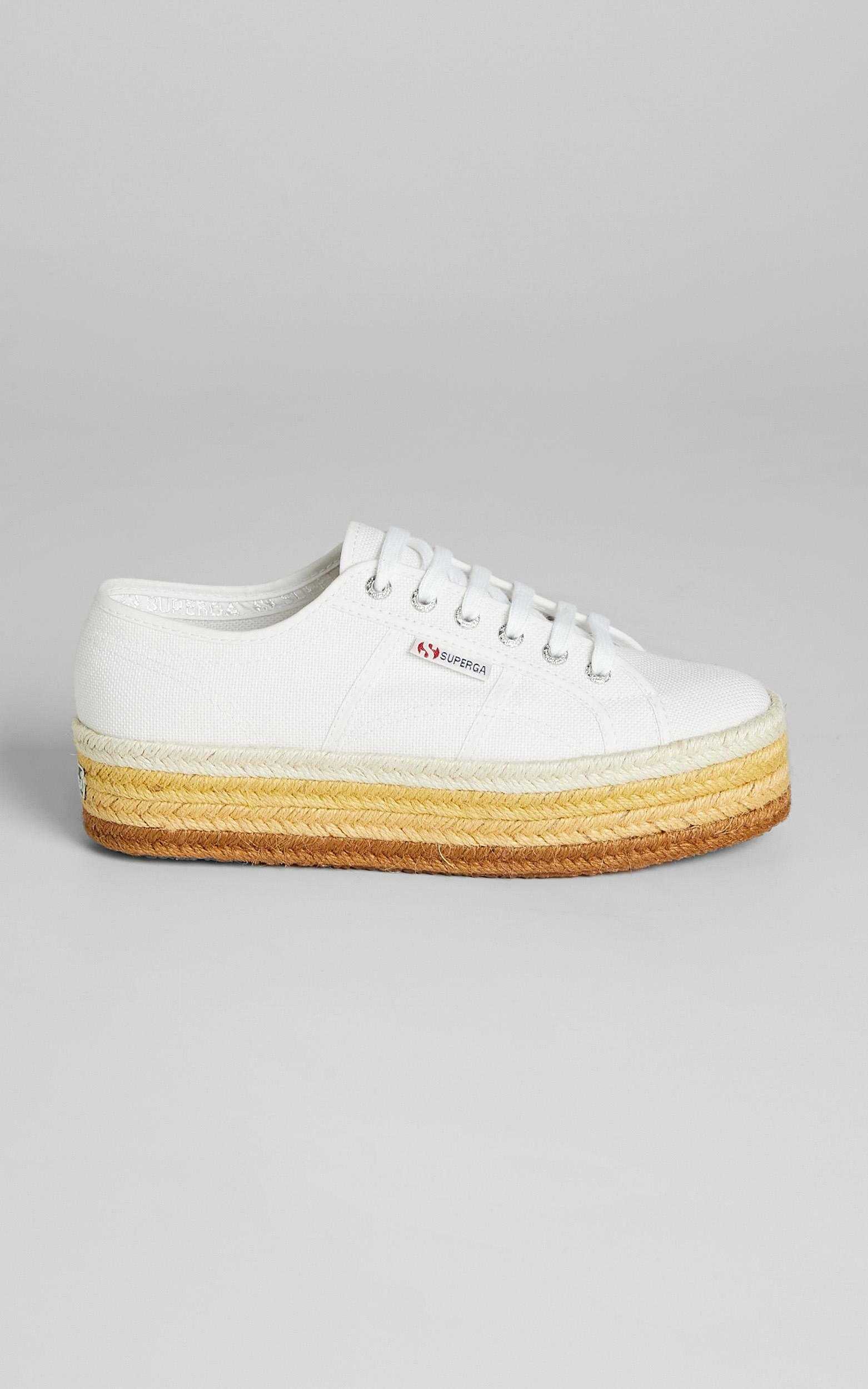 Superga - 2790 Multicolour Rope Sneakers in A9H White Natural - 05, WHT1, hi-res image number null