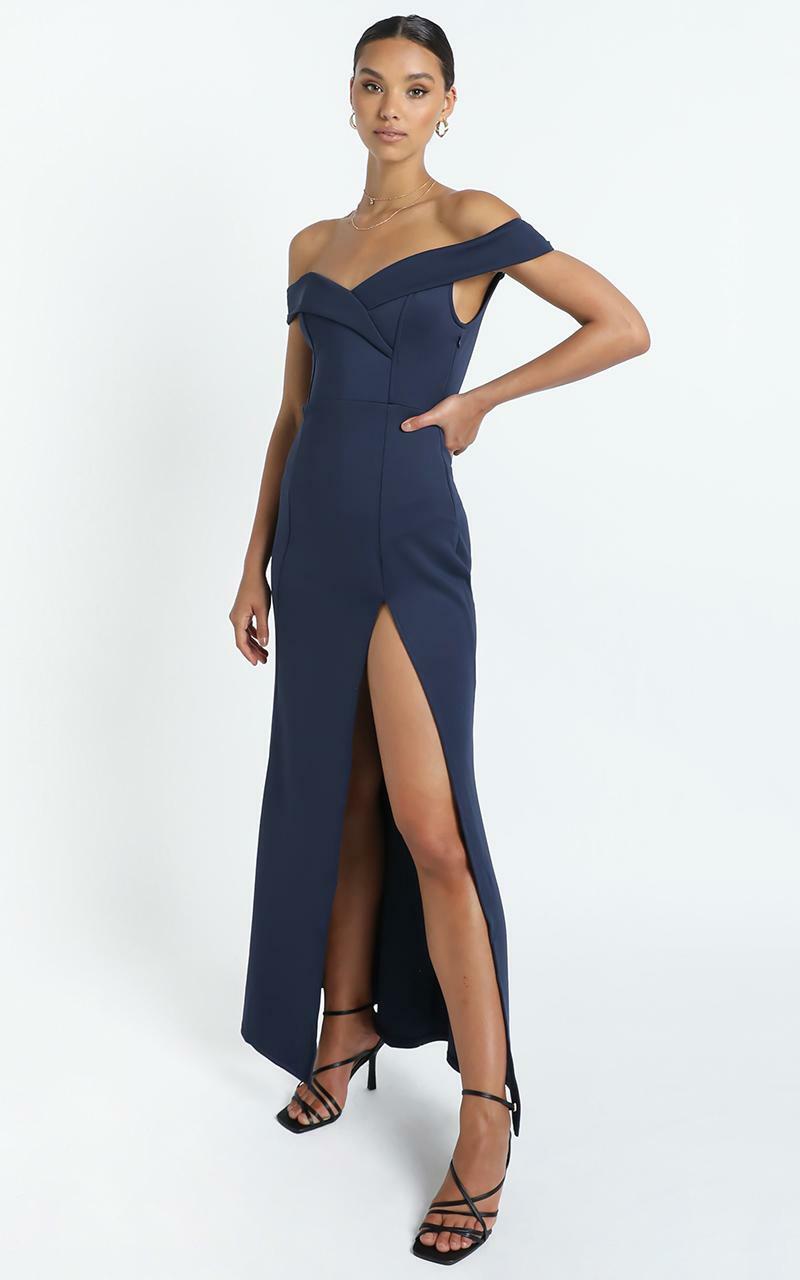One For The Money dress in steel blue - 4 (XXS), BLU1, hi-res image number null