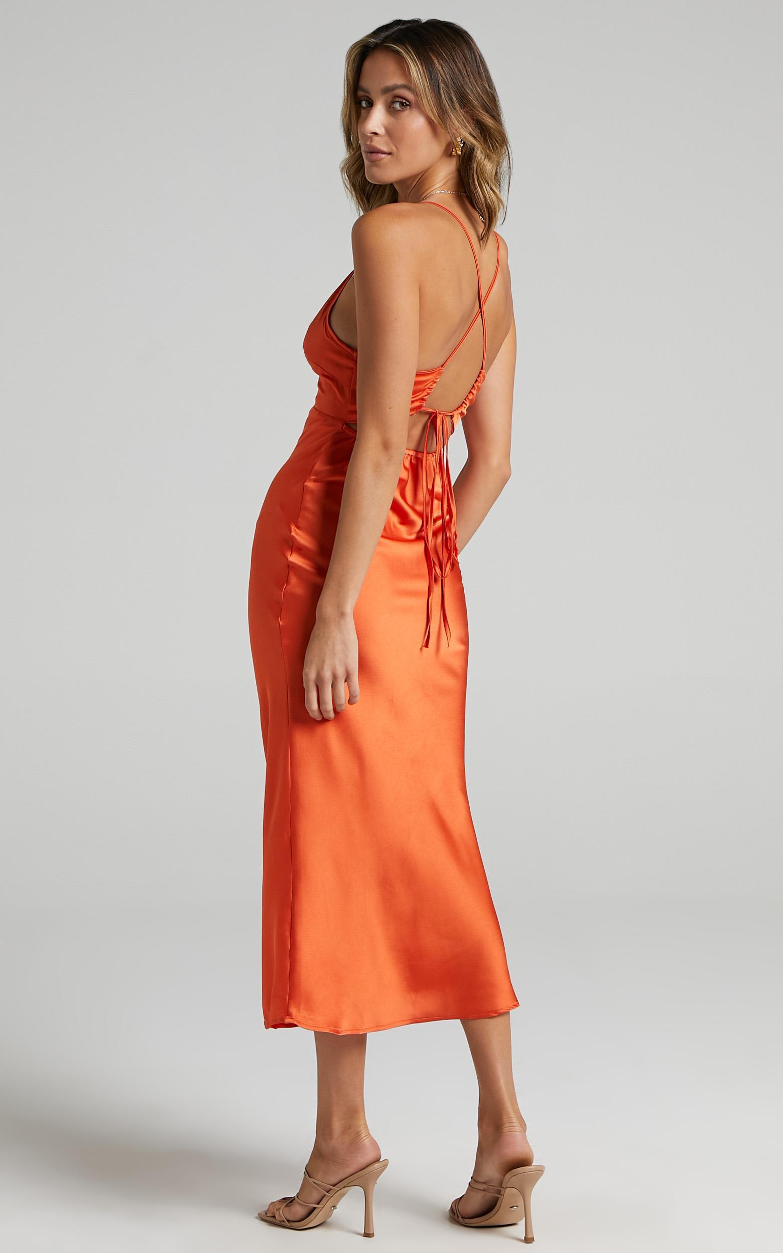 Nataliah Dress in Orange - 06, ORG1, hi-res image number null