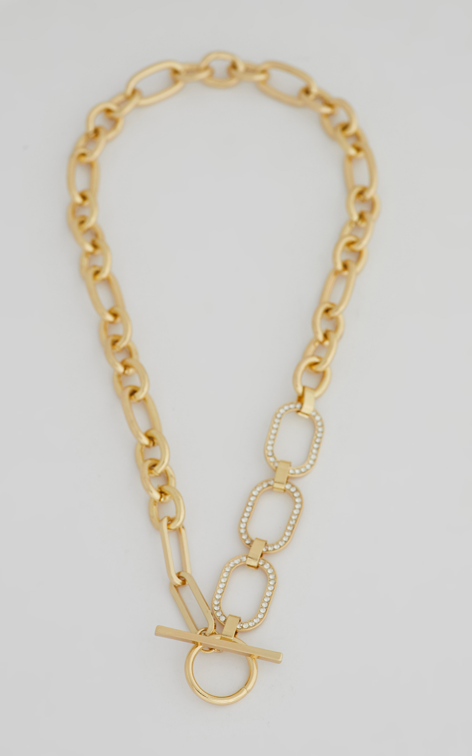 Herminia Mixed Chain Necklace in Gold - NoSize, GLD1, hi-res image number null