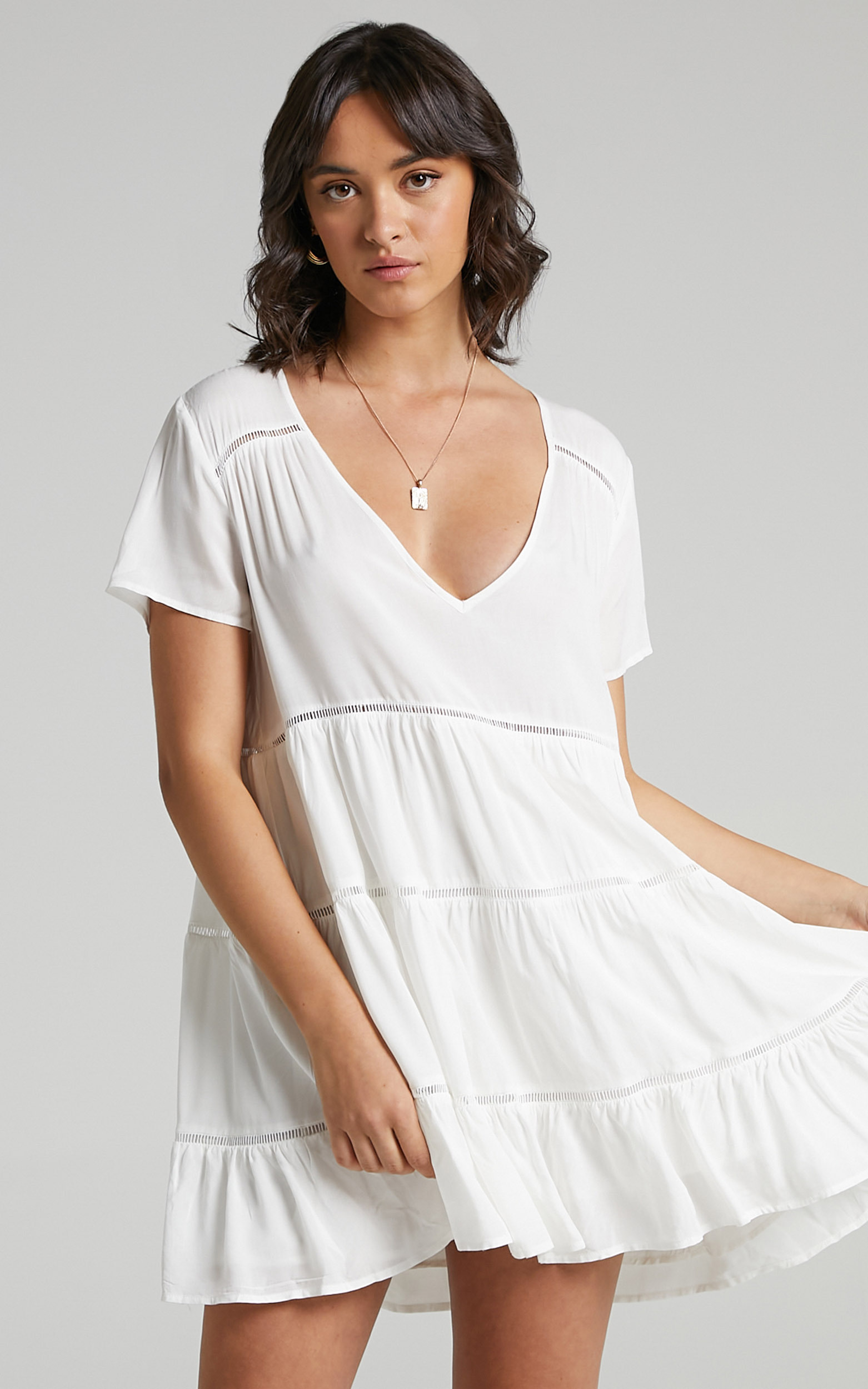 Penryn Dress in White - 06, WHT1, hi-res image number null