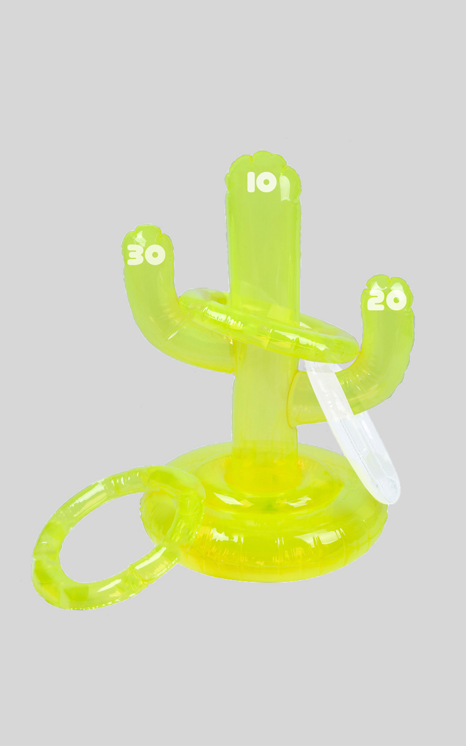 Sunnylife - Inflatable Ring Toss in Cactus - NoSize, GRN1, hi-res image number null