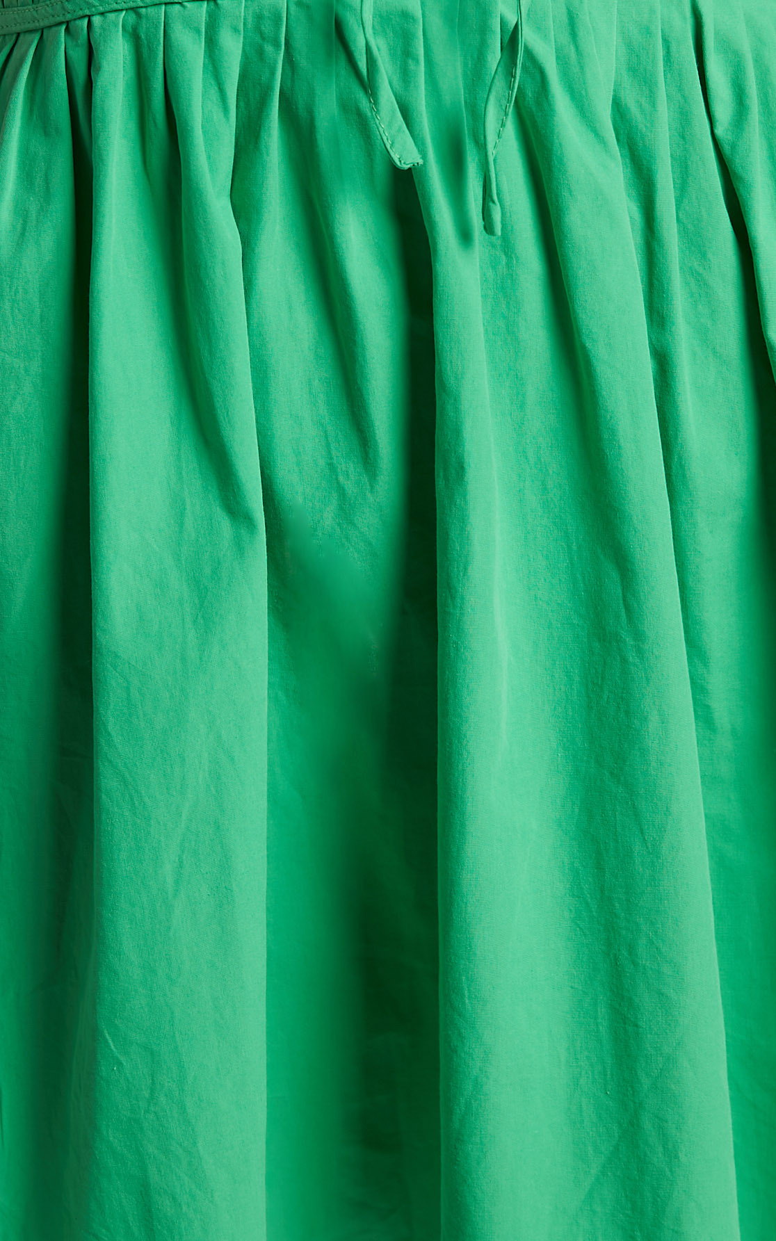 Haydie Mini Dress - Plunge Neck Pleat Detail Dress in Green | Showpo USA
