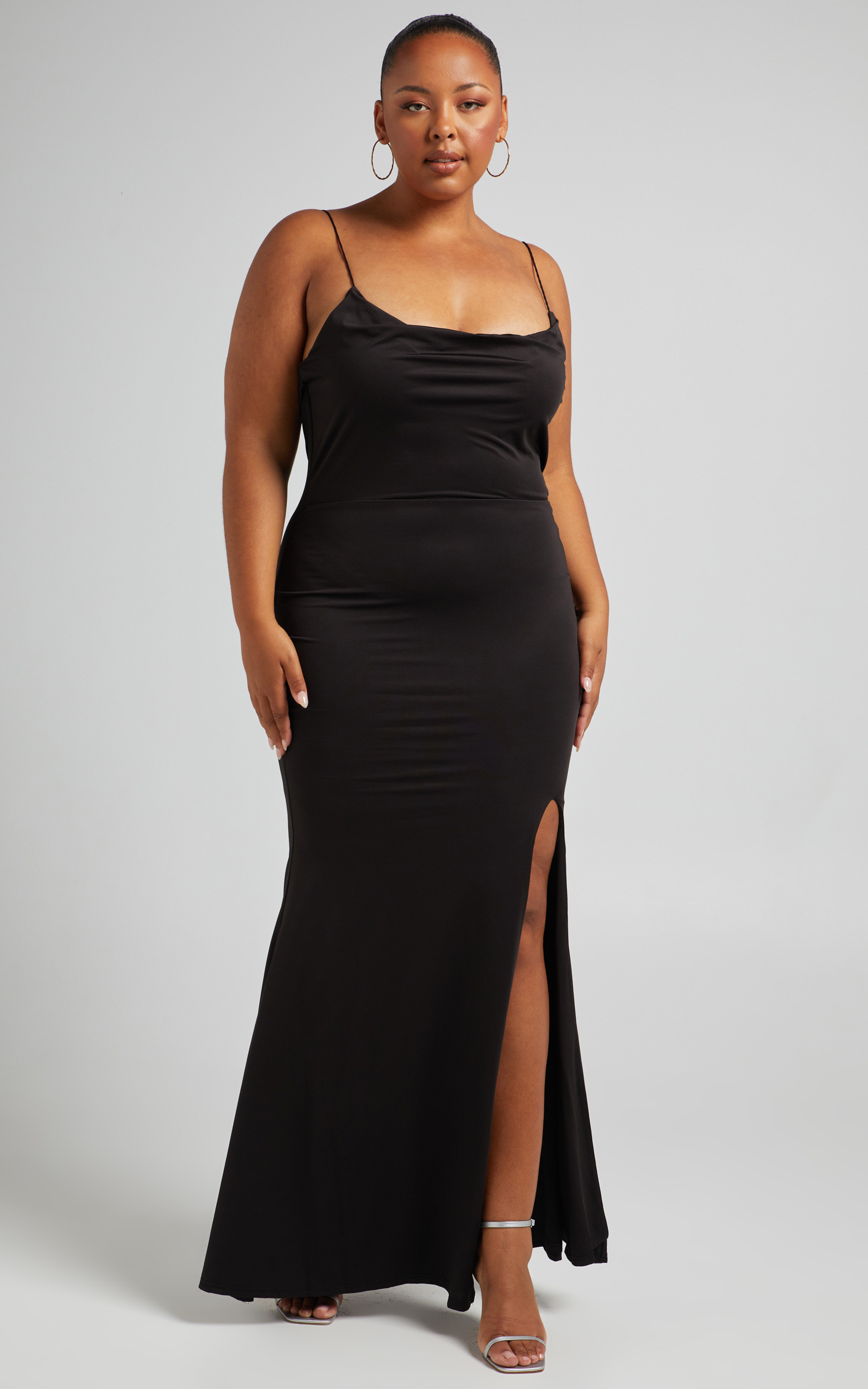 Tasteful Dress in Black - 20, BLK1, hi-res image number null