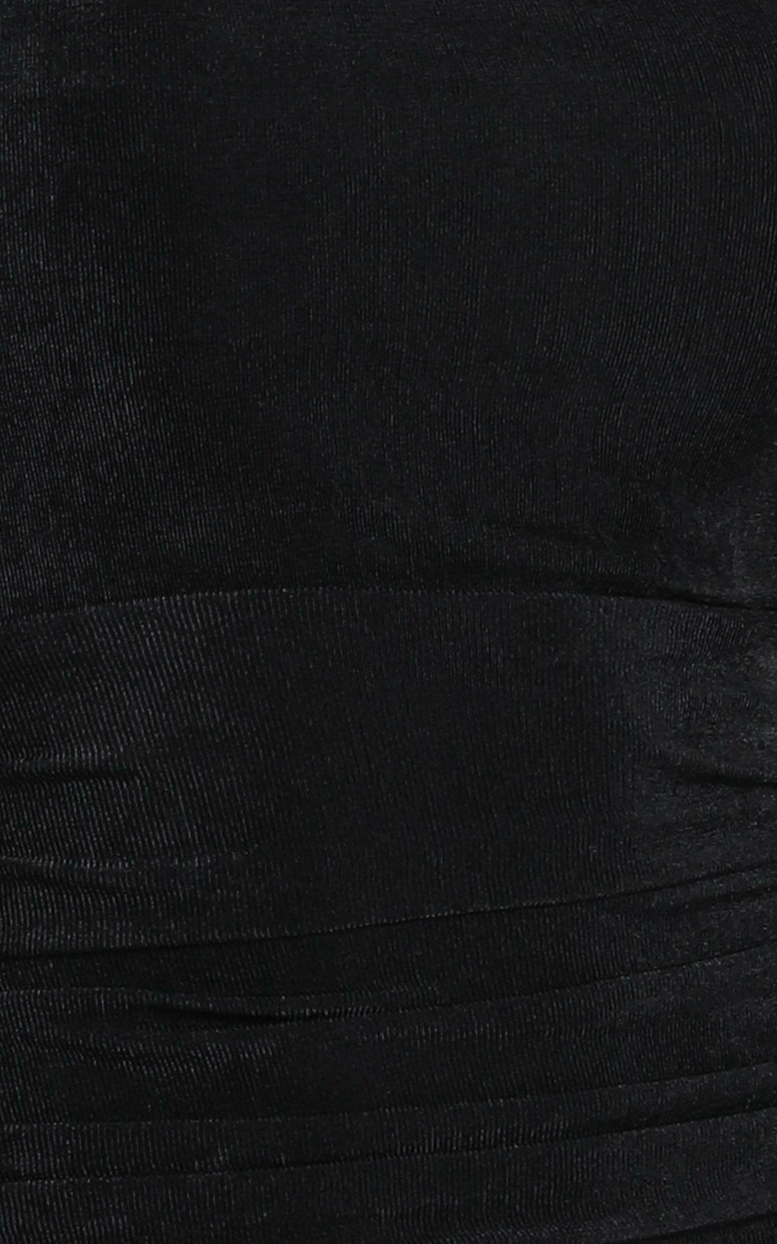 Commit To Me Bodycon Midi Dress in Black | Showpo